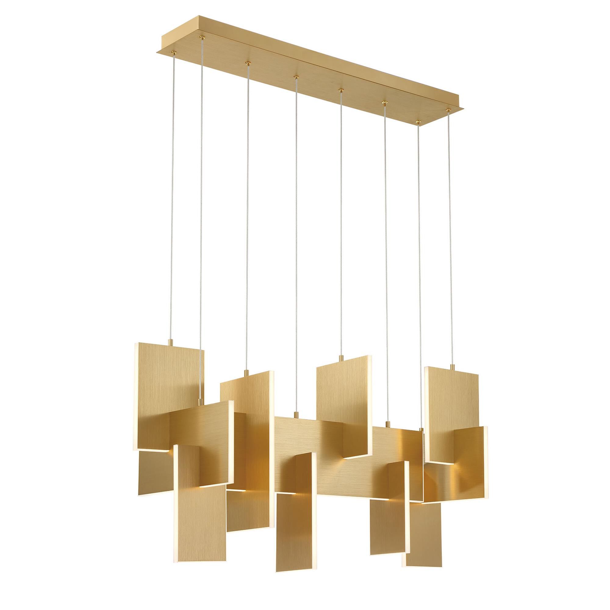 Coburg 42 Inch Linear Chandelier,