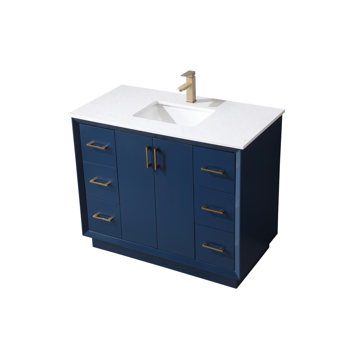 Shown in Blue finish