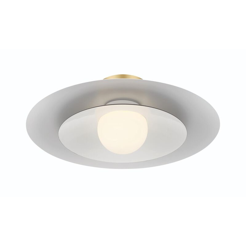 Welsh 18 Inch 1 Light LED Semi Flush Mount by Eurofase Lighting