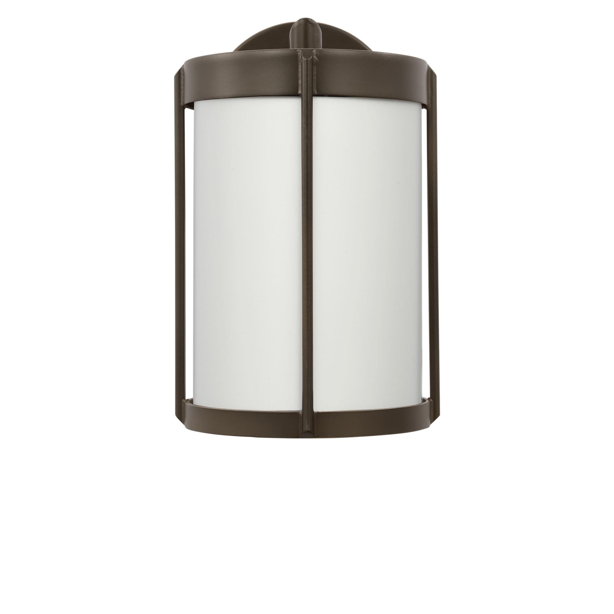 Shown in Antique Bronze finish and White Aluminum shade
