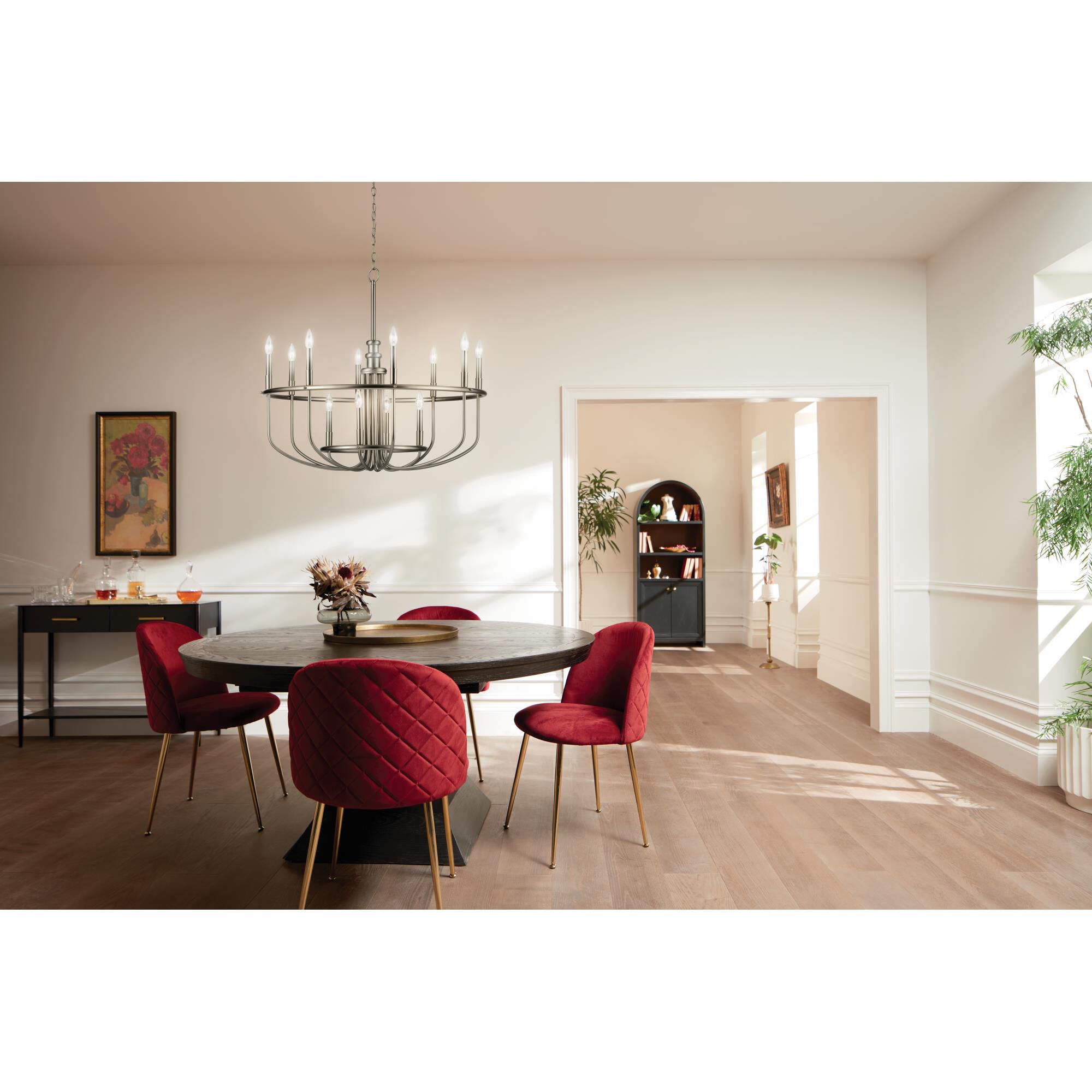 Shown in Brushed Nickel finish