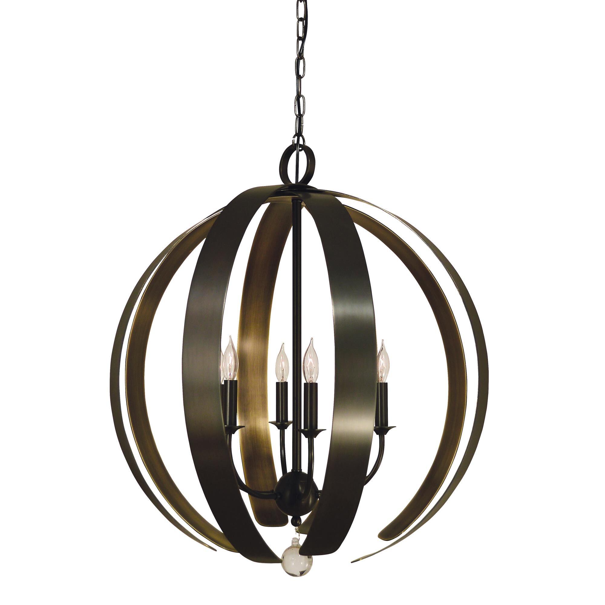 Venus 24 Inch 6 Light Chandelier by Framburg