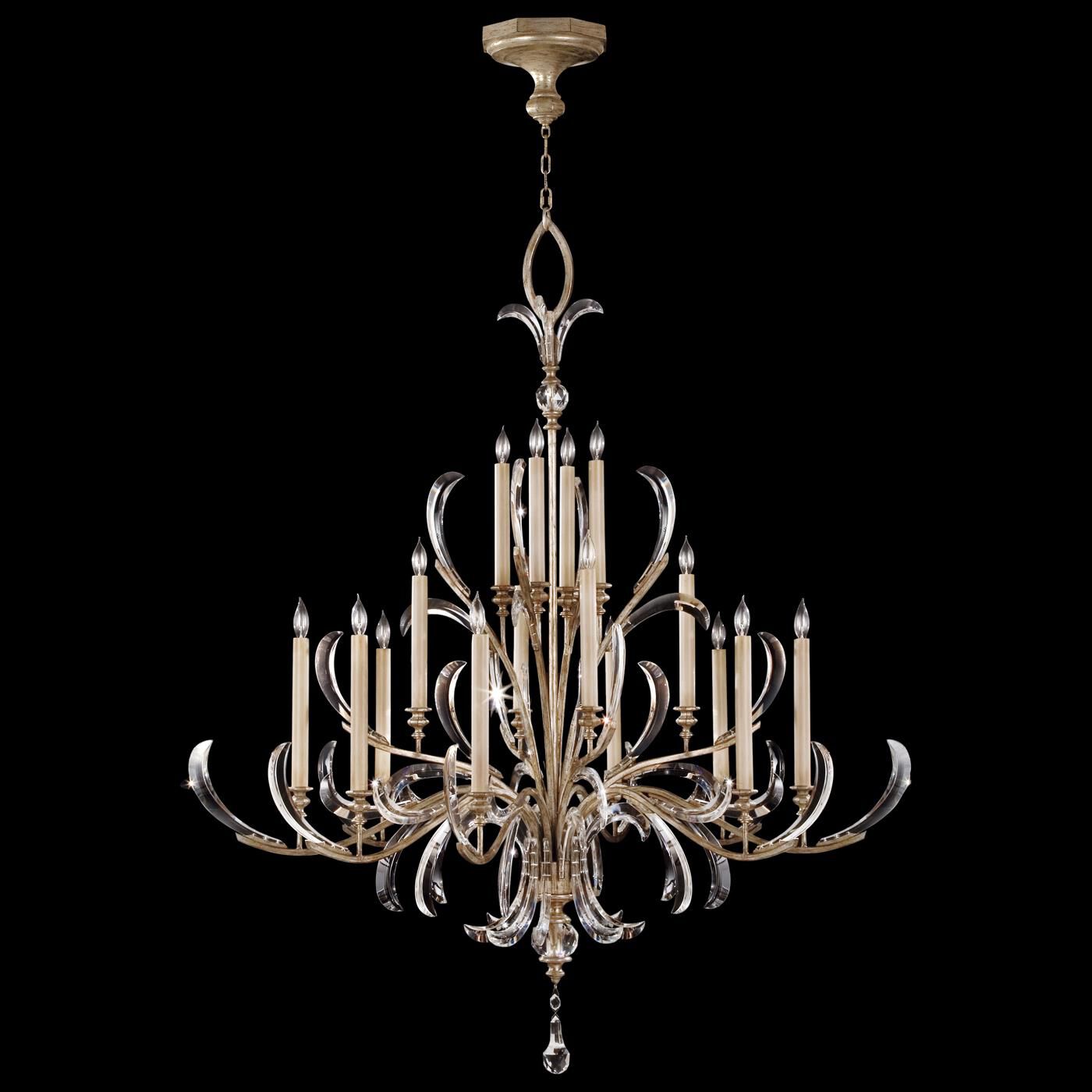 Beveled Arcs Chandelier by Fine Art Handcrafted Lighting