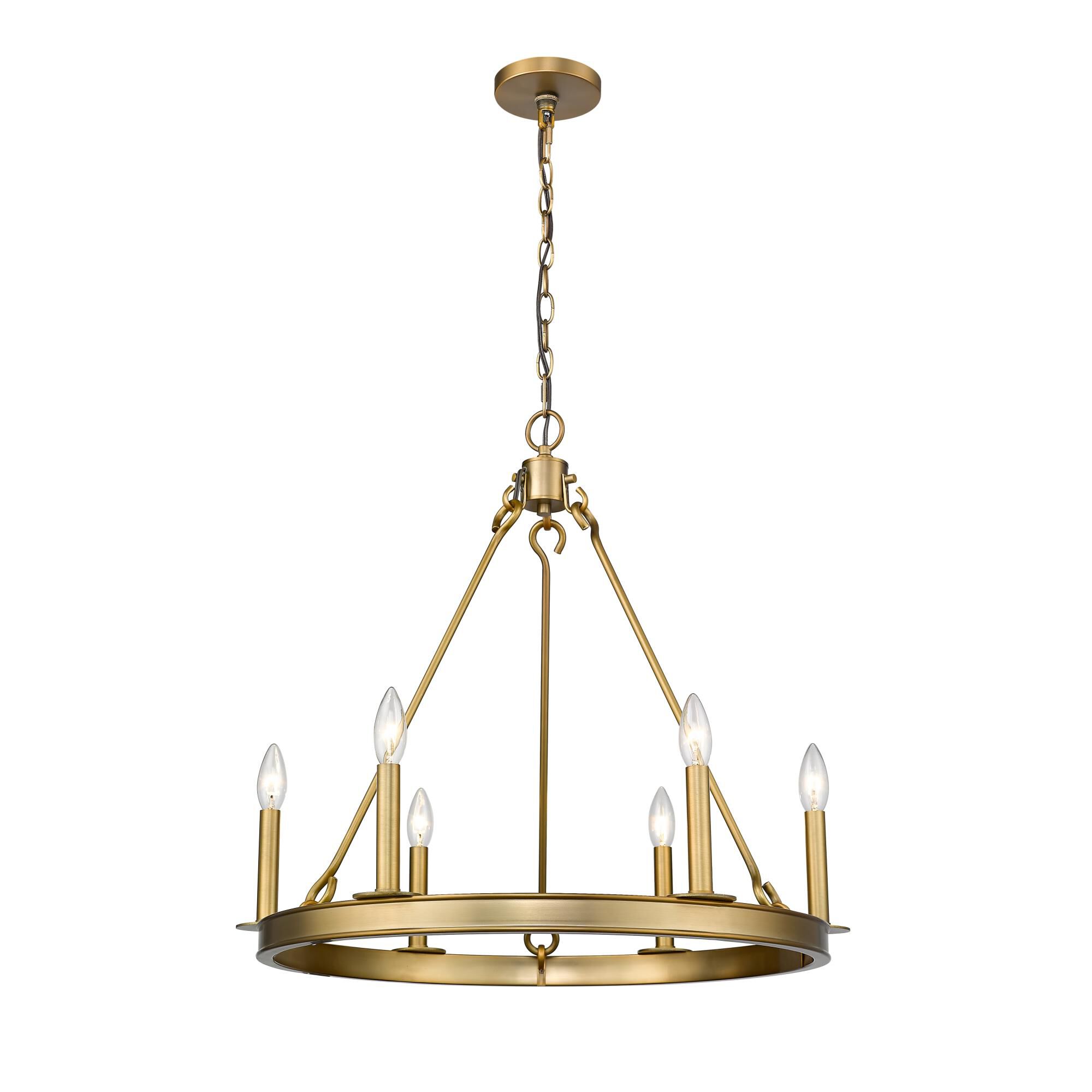 Barclay 25 Inch 6 Light Chandelier by Z-Lite
