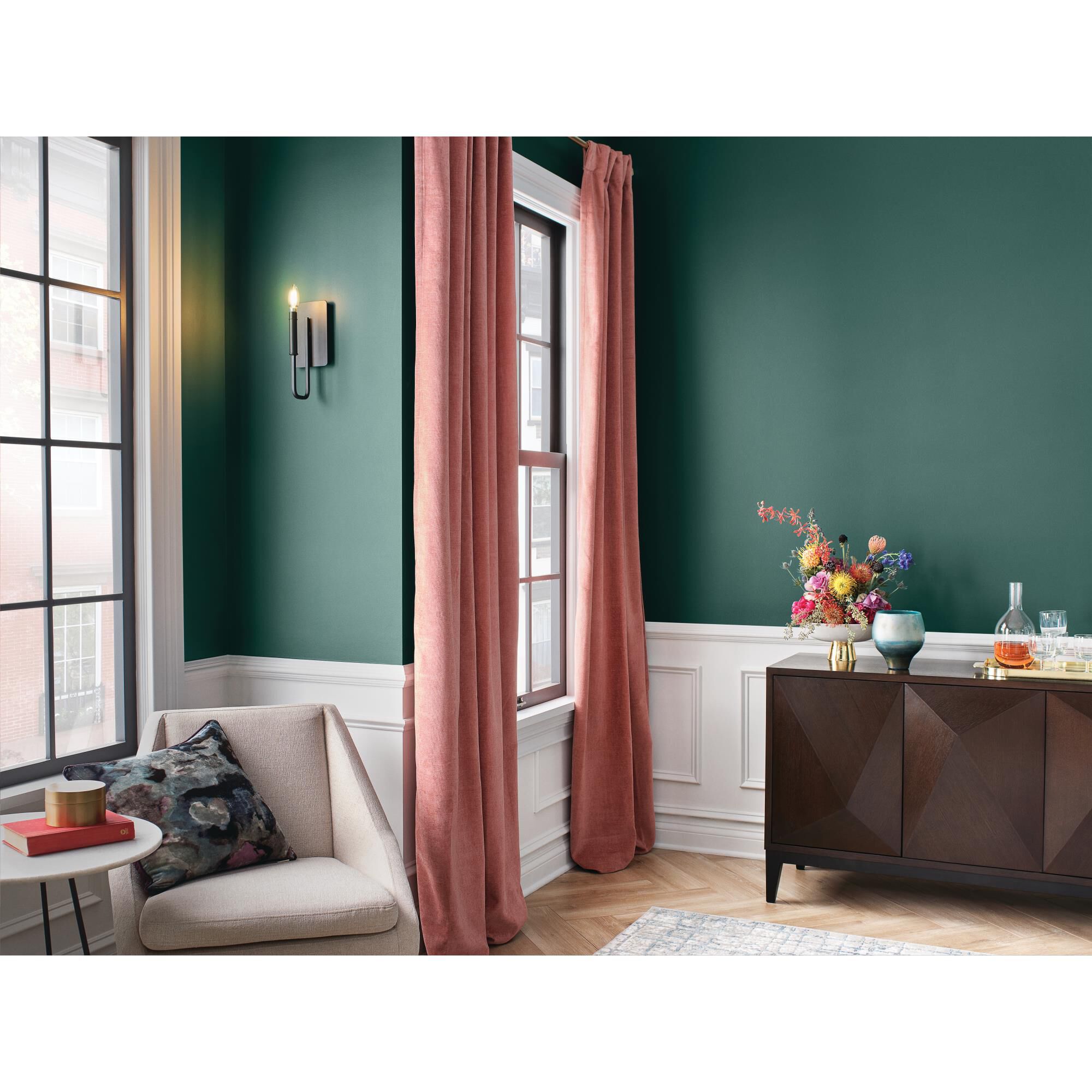 Shown in Black finish