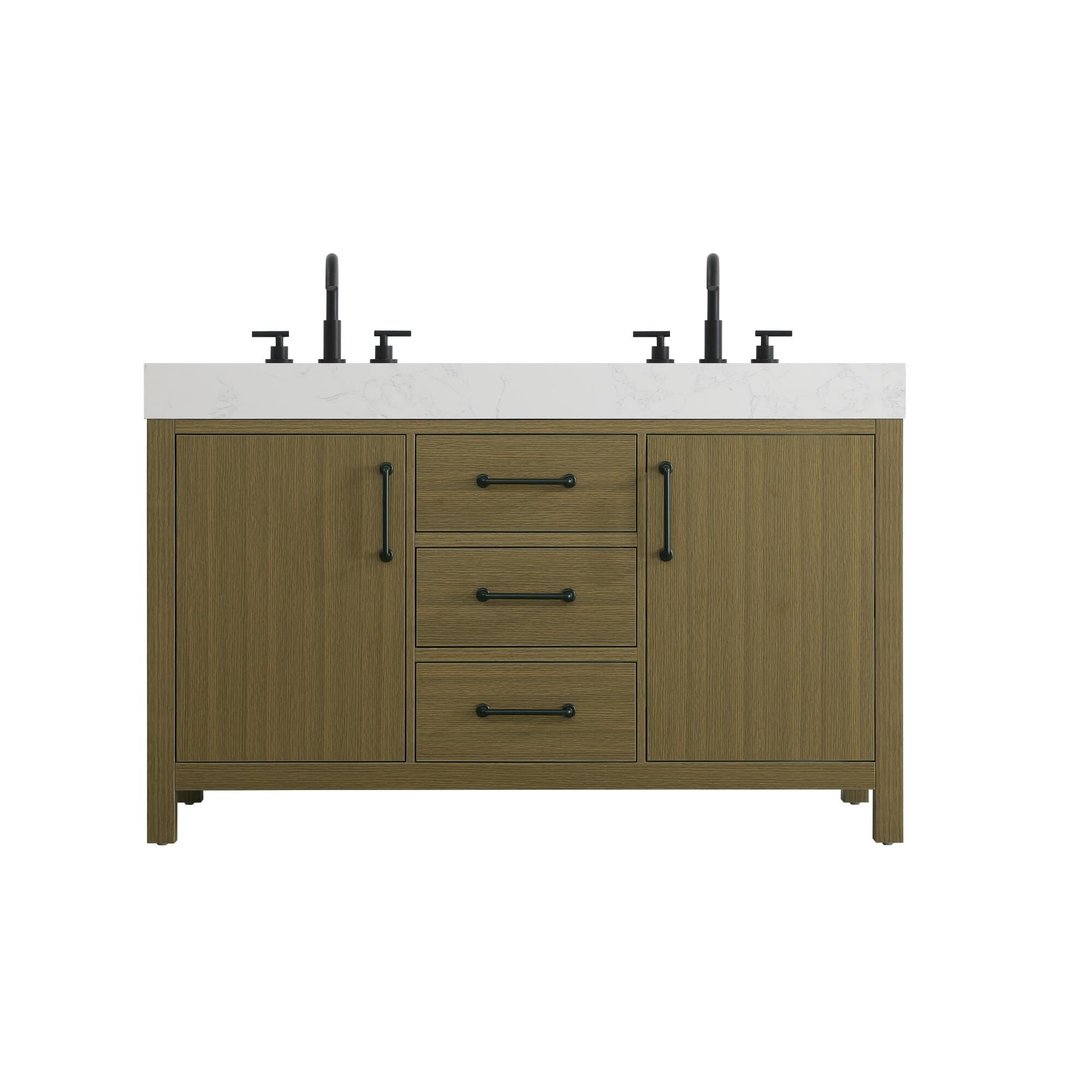 Nathan 54 Inch Bath Vanity by Elegant Dcor