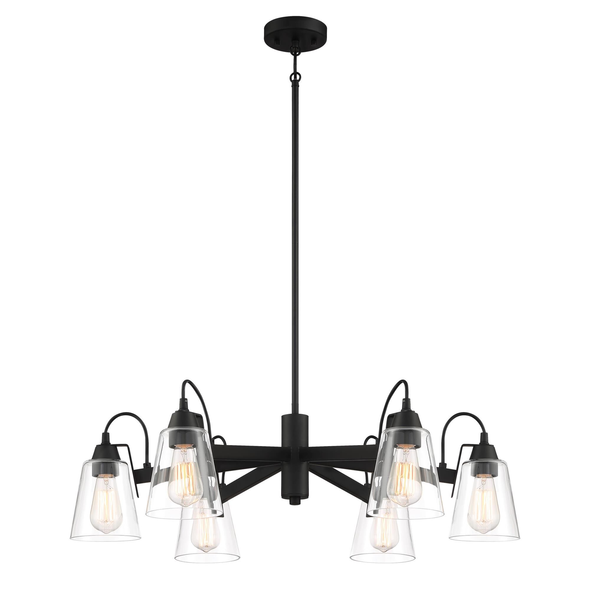 Beckonridge 32 Inch 6 Light Chandelier by Minka Lavery