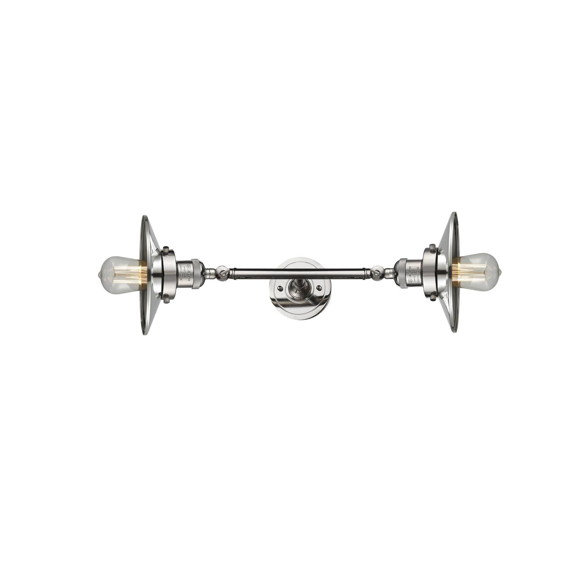Bruno Marashlian Railroad 18 Inch 2 Light Bath Vanity Light by Innovations Lighting