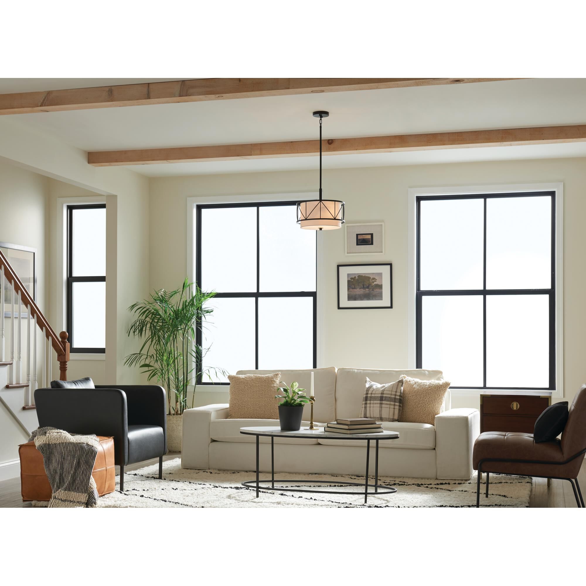 Shown in Black finish