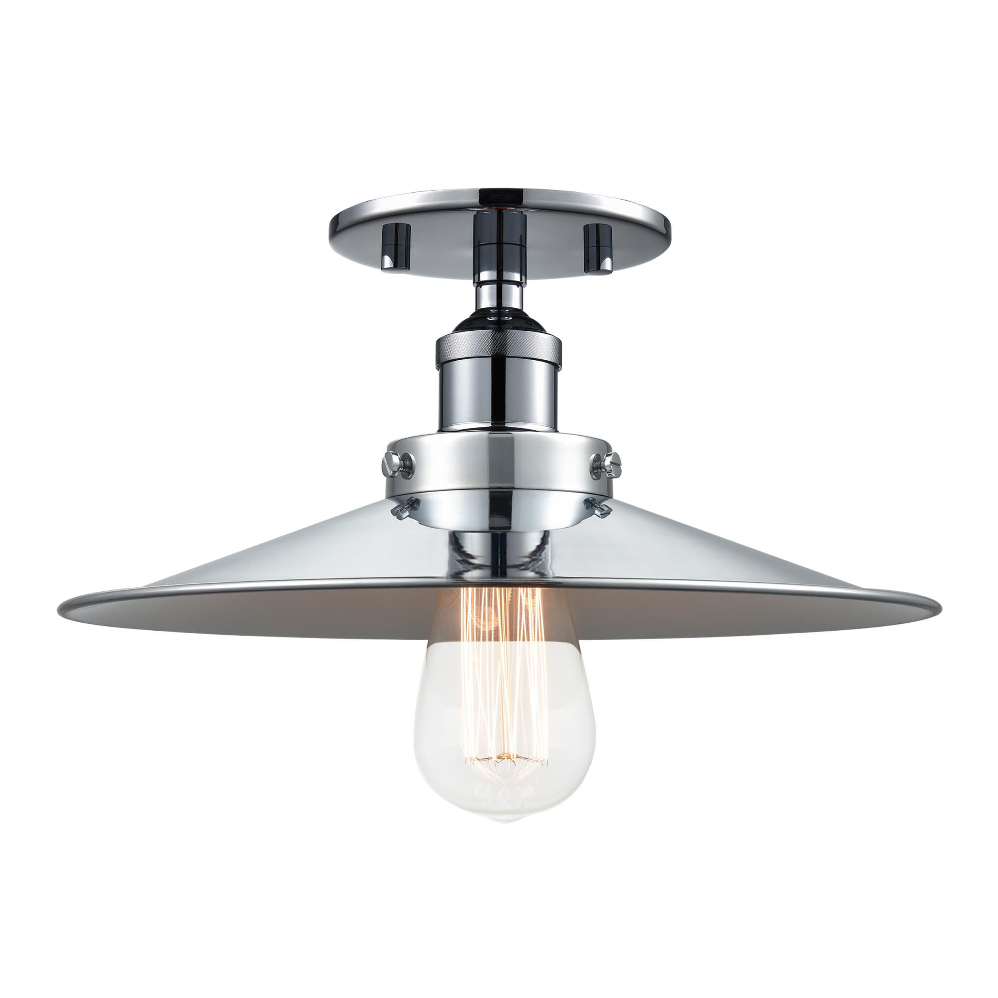 Bulstrode's Workshop 1 Light Flush Mount by Matteo Lighting