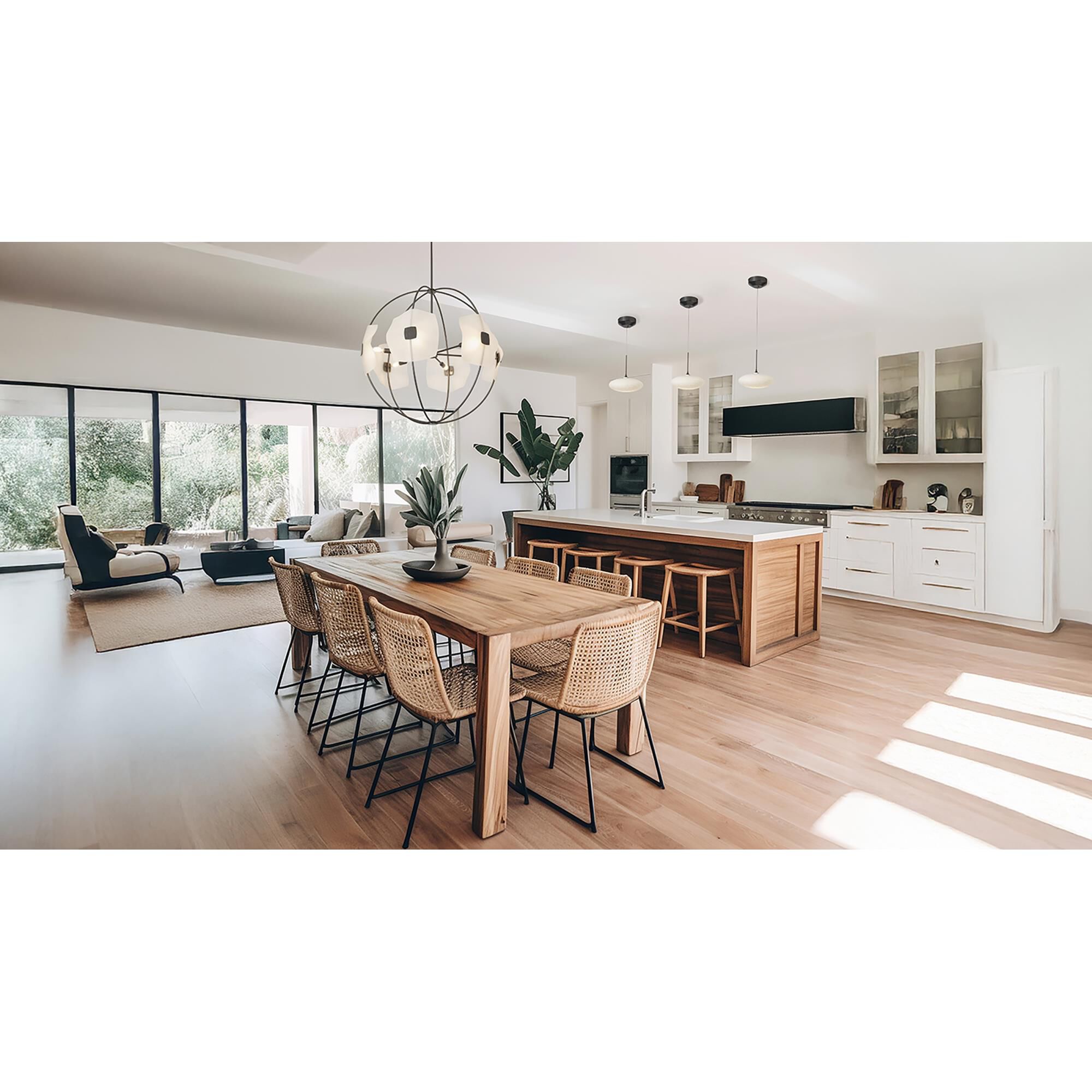 Astra 32 Inch Cage Pendant by Hubbardton Forge