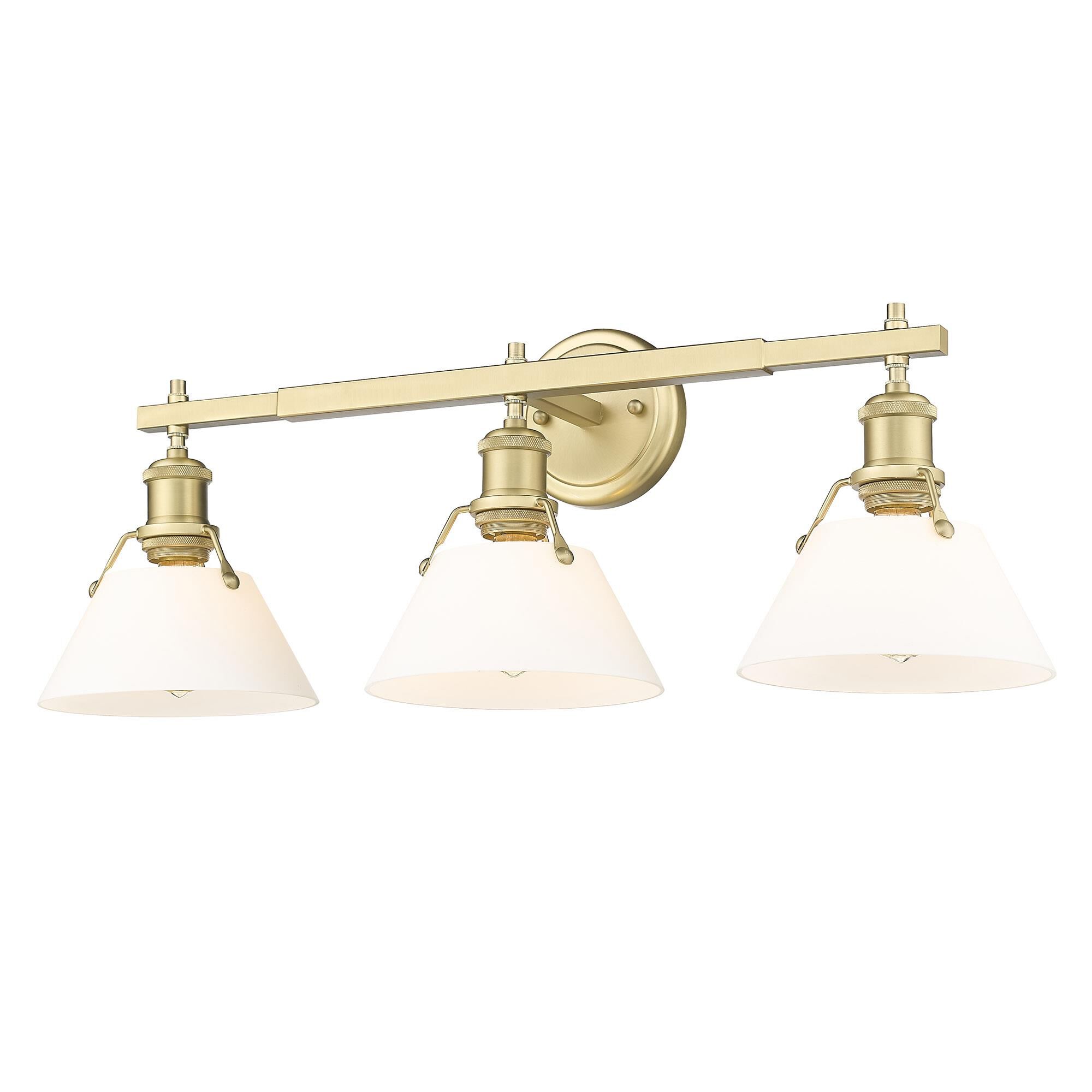 Orwell 27 Inch Bath Vanity Light by Golden Lighting