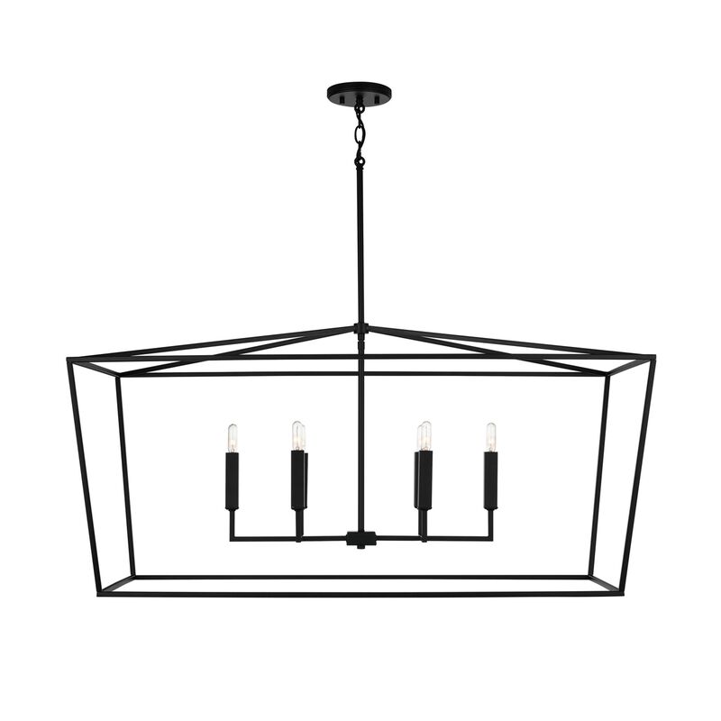 Thea 42 Inch 6 Light Linear Suspension Light by Capital Lighting Fixture Company