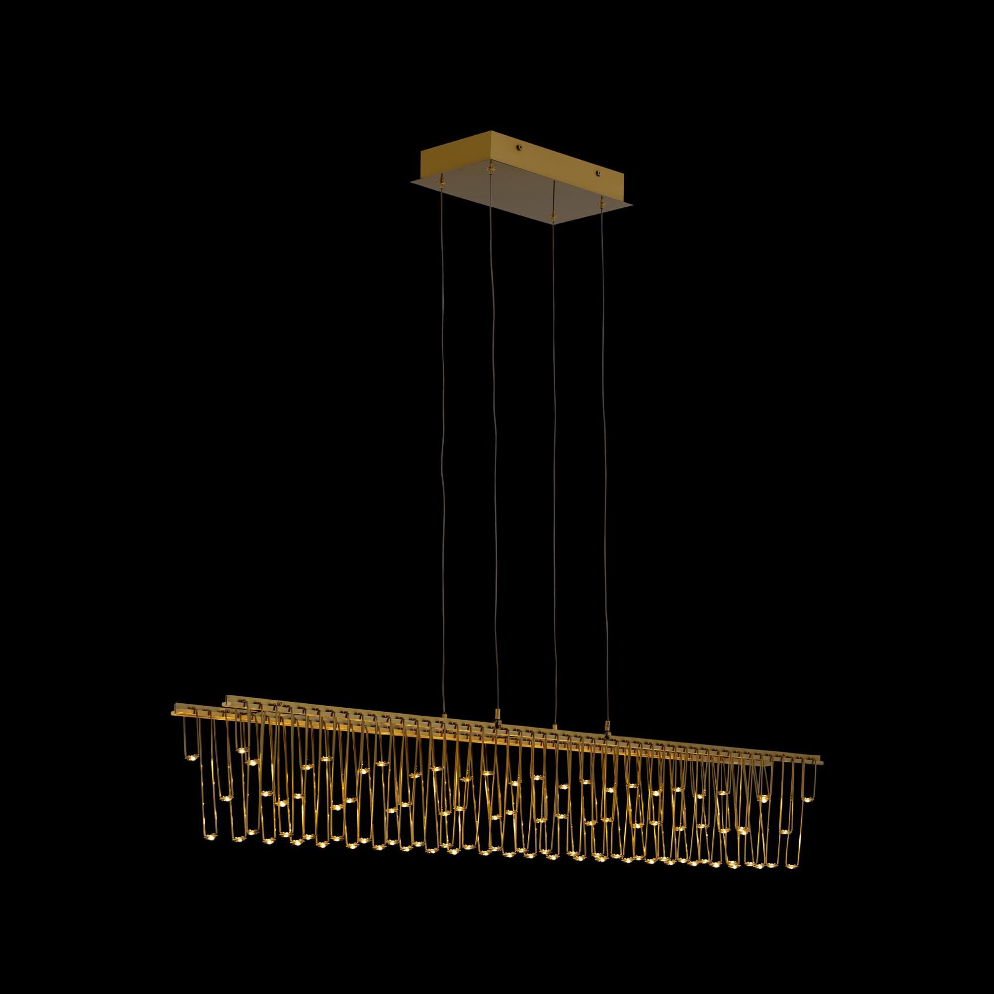 Lucerna 48 Inch Linear Suspension Light by Golden Lighting