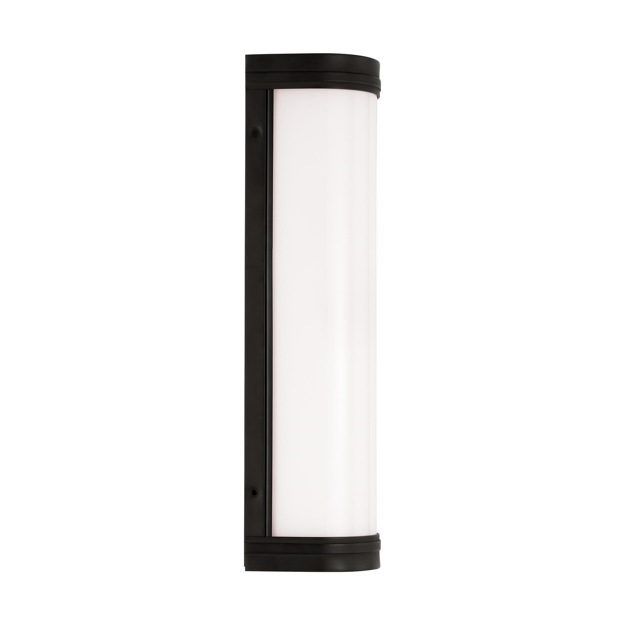Shown in Aged Iron finish and Opal Etched Glass shade