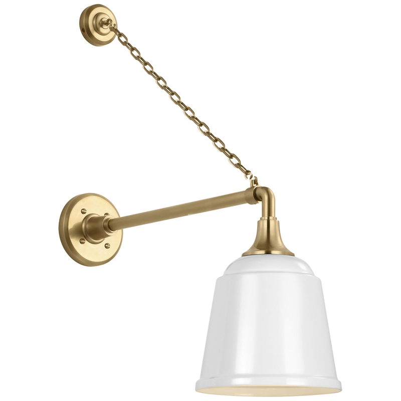 Thomas O'Brien Academy Barn Light 26 Inch Outdoor Wall Light by Visual Comfort Signature Collection