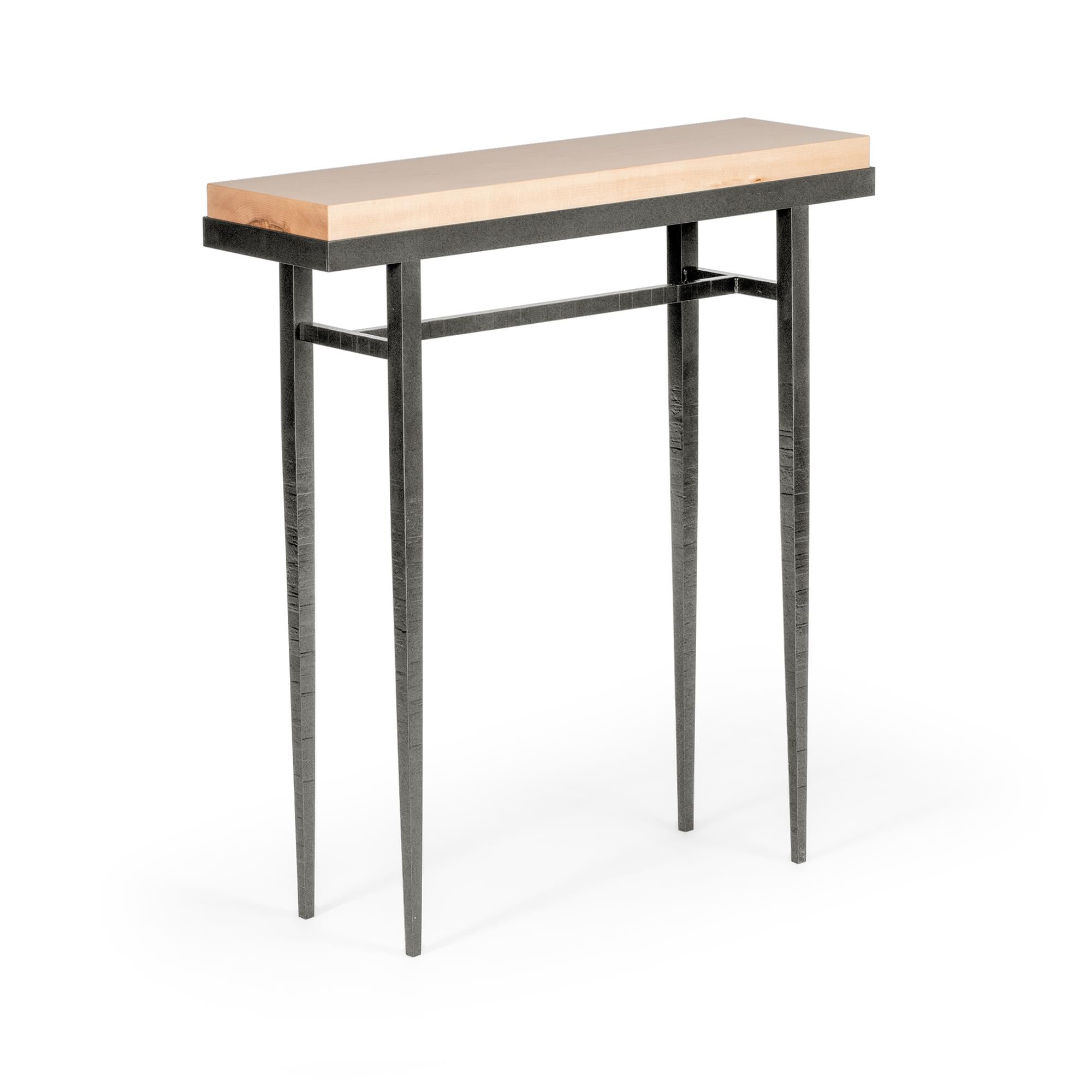 Shown in Natural Iron finish and Maple Natural accent
