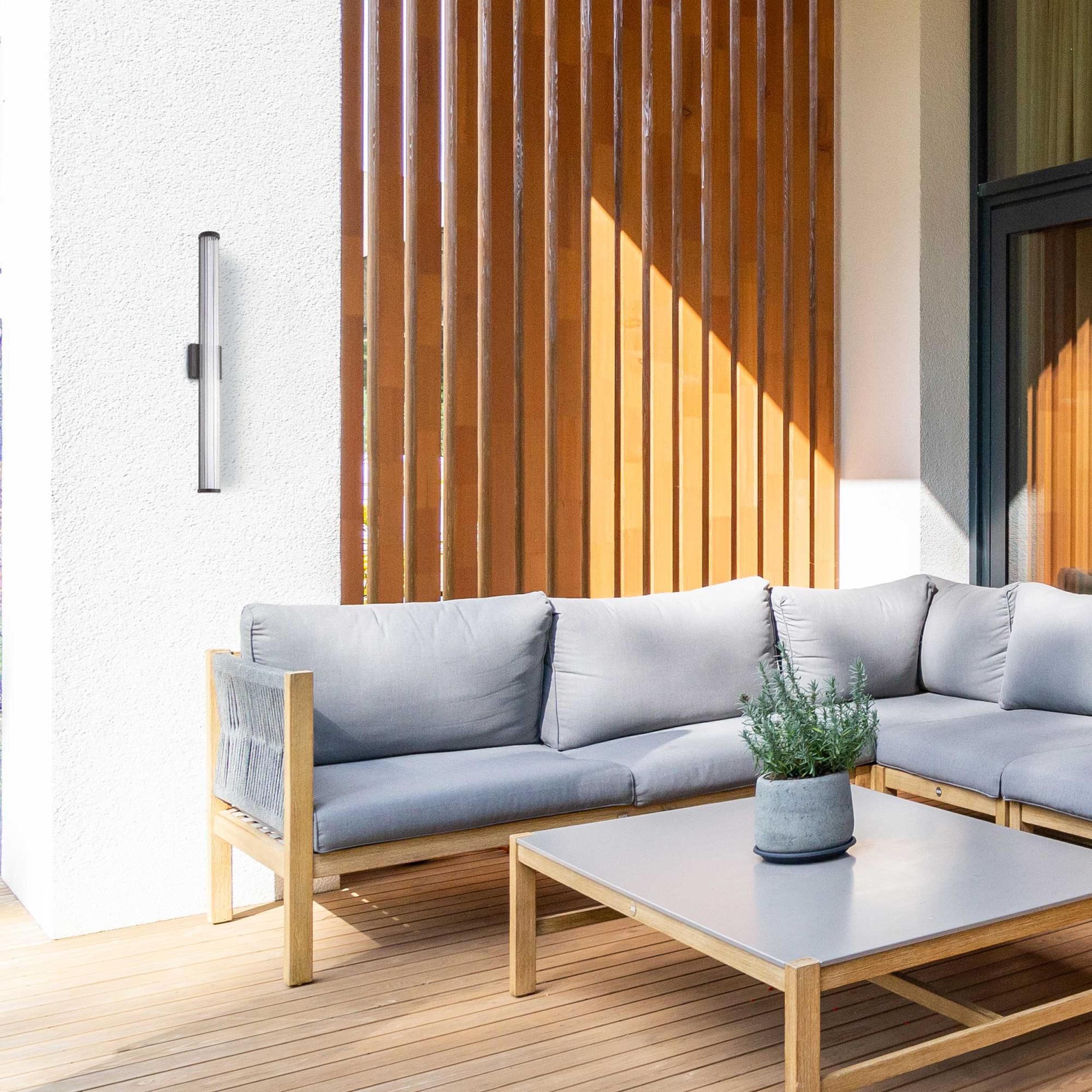 Rodara 4 Inch Outdoor Wall Light by Golden Lighting