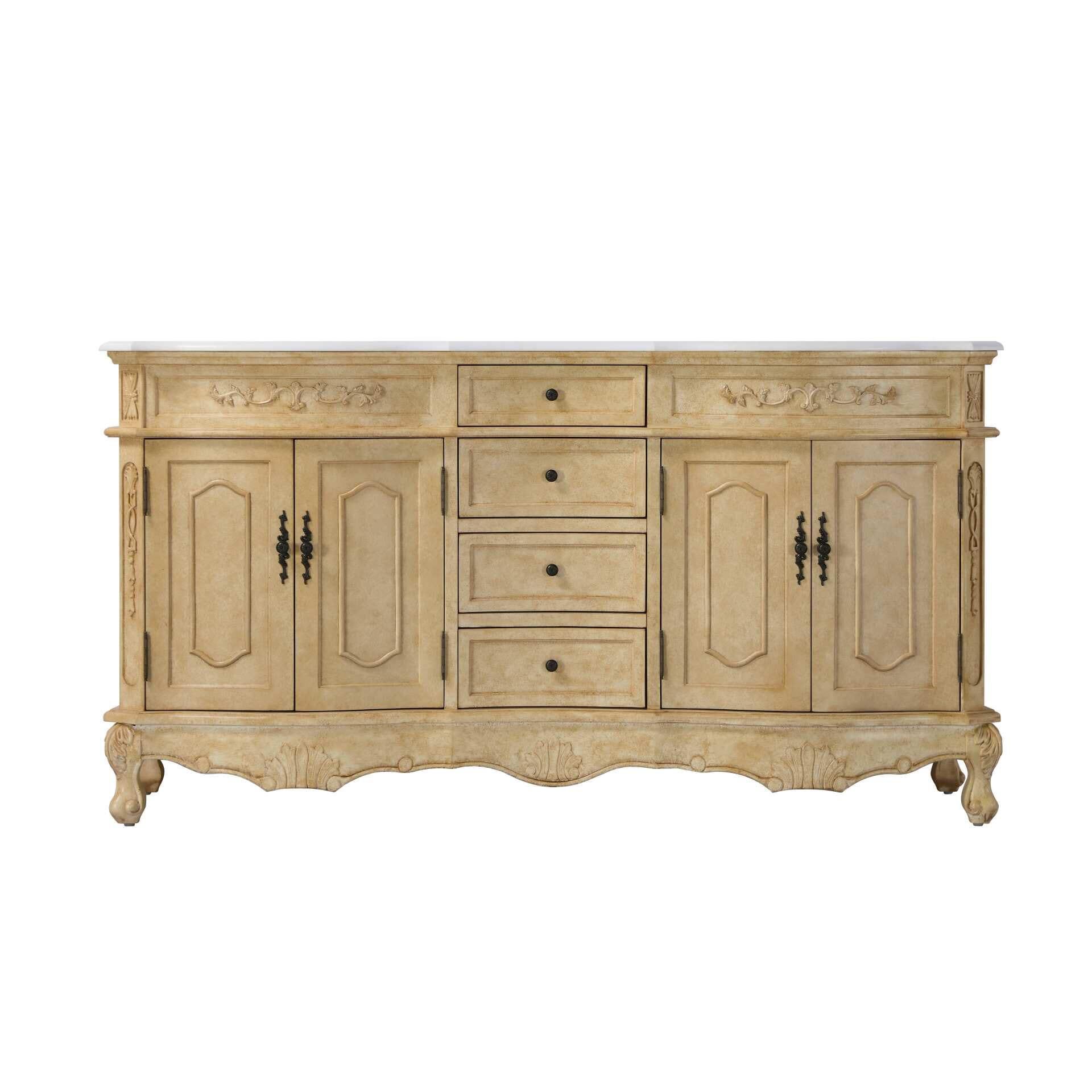 Shown in Antique Beige finish