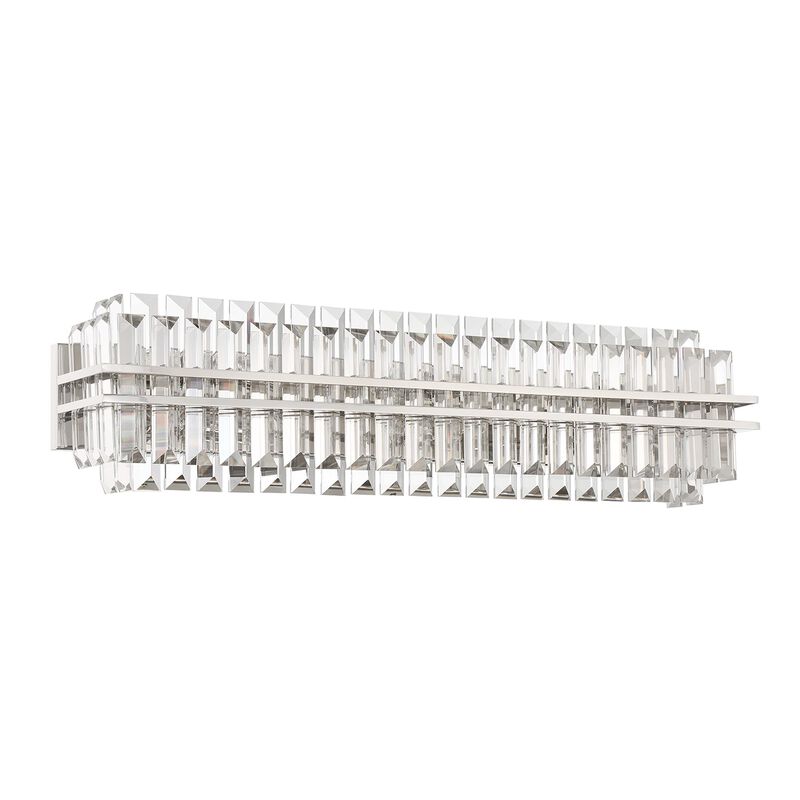 Hayes 32 Inch 6 Light Bath Vanity Light by Crystorama
