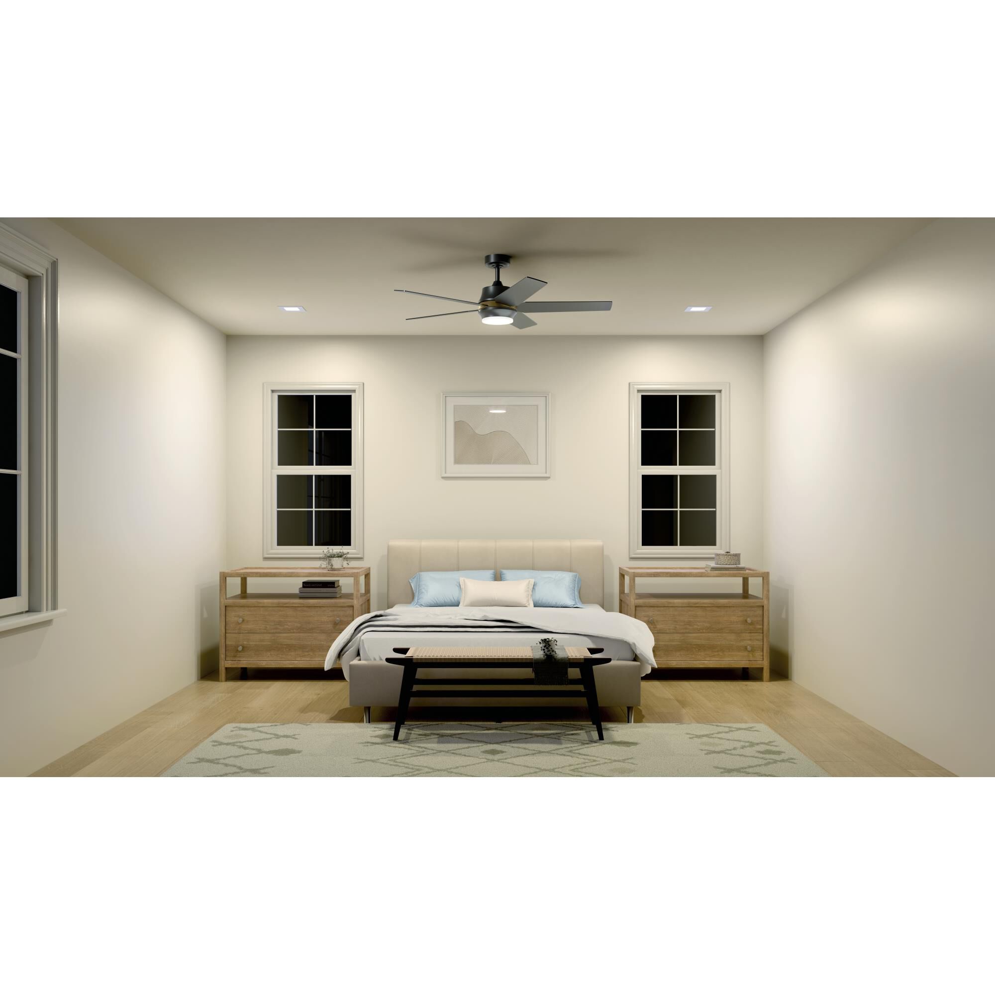 Maeve 52 Inch Ceiling Fan with Light Kit by Kichler Lighting