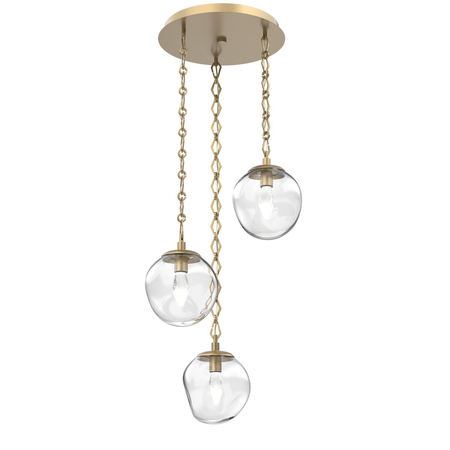 Levi Wilson Aster Led 22 Inch Multi Light Pendant by Hammerton Studio