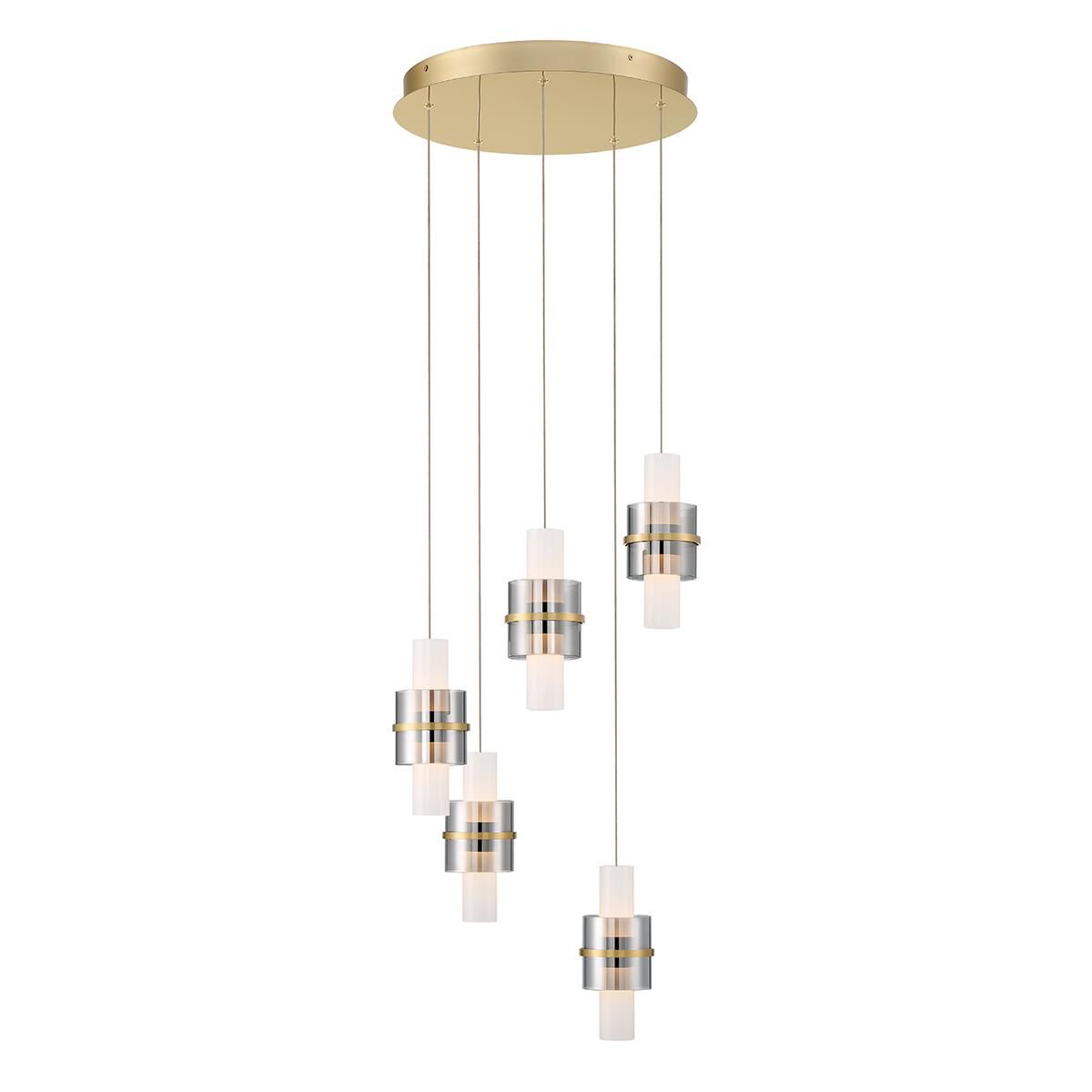 Rola 17 Inch 10 Light LED Multi Light Pendant by Eurofase Lighting