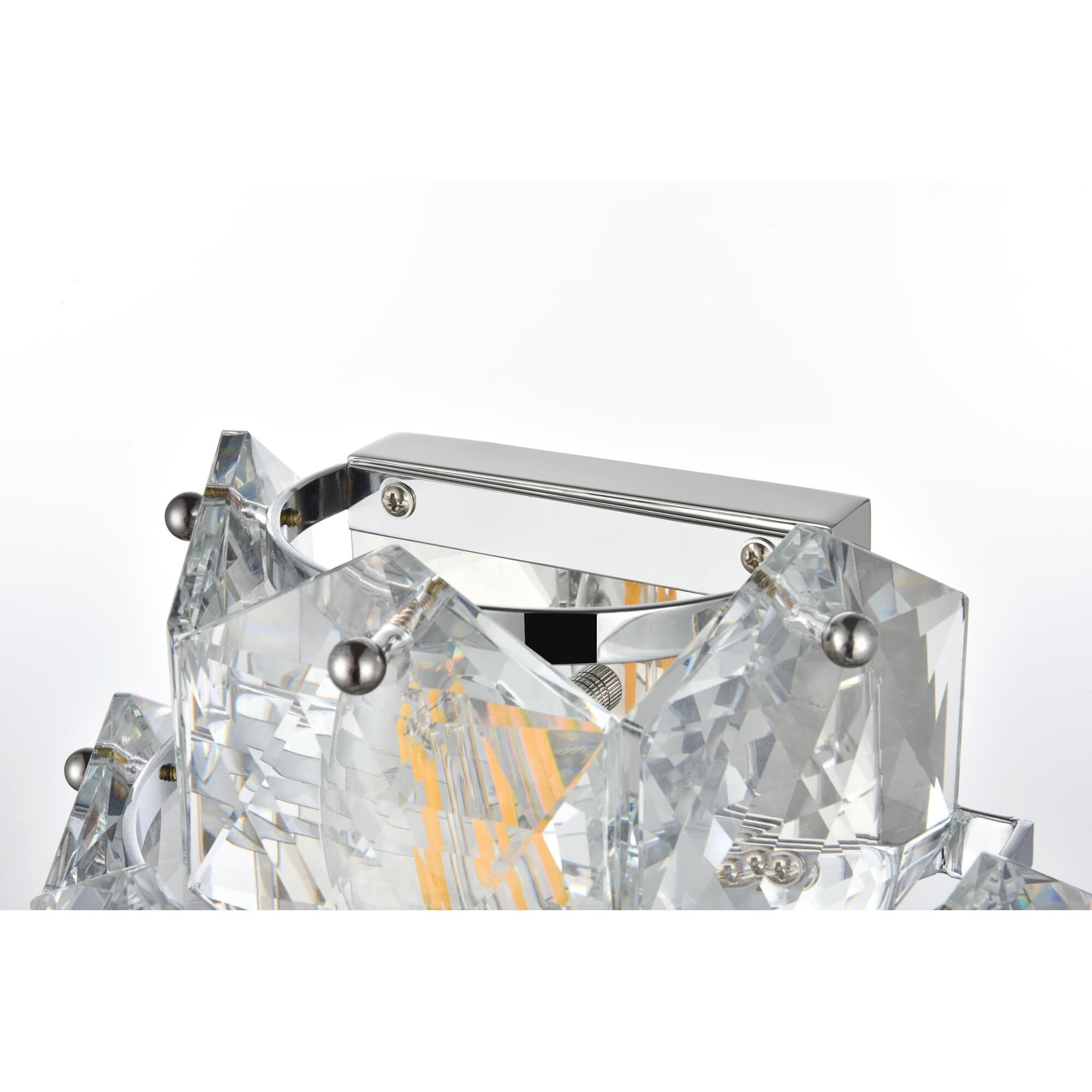 Shown in Chrome  finish and Rc crystal and Clear glass