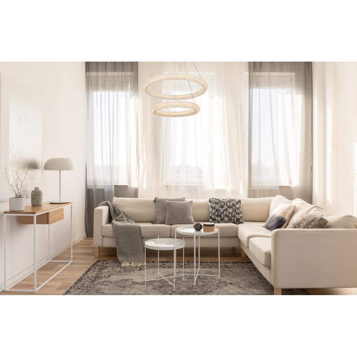 Bowen 28 Inch Chandelier by Elegant Lighting