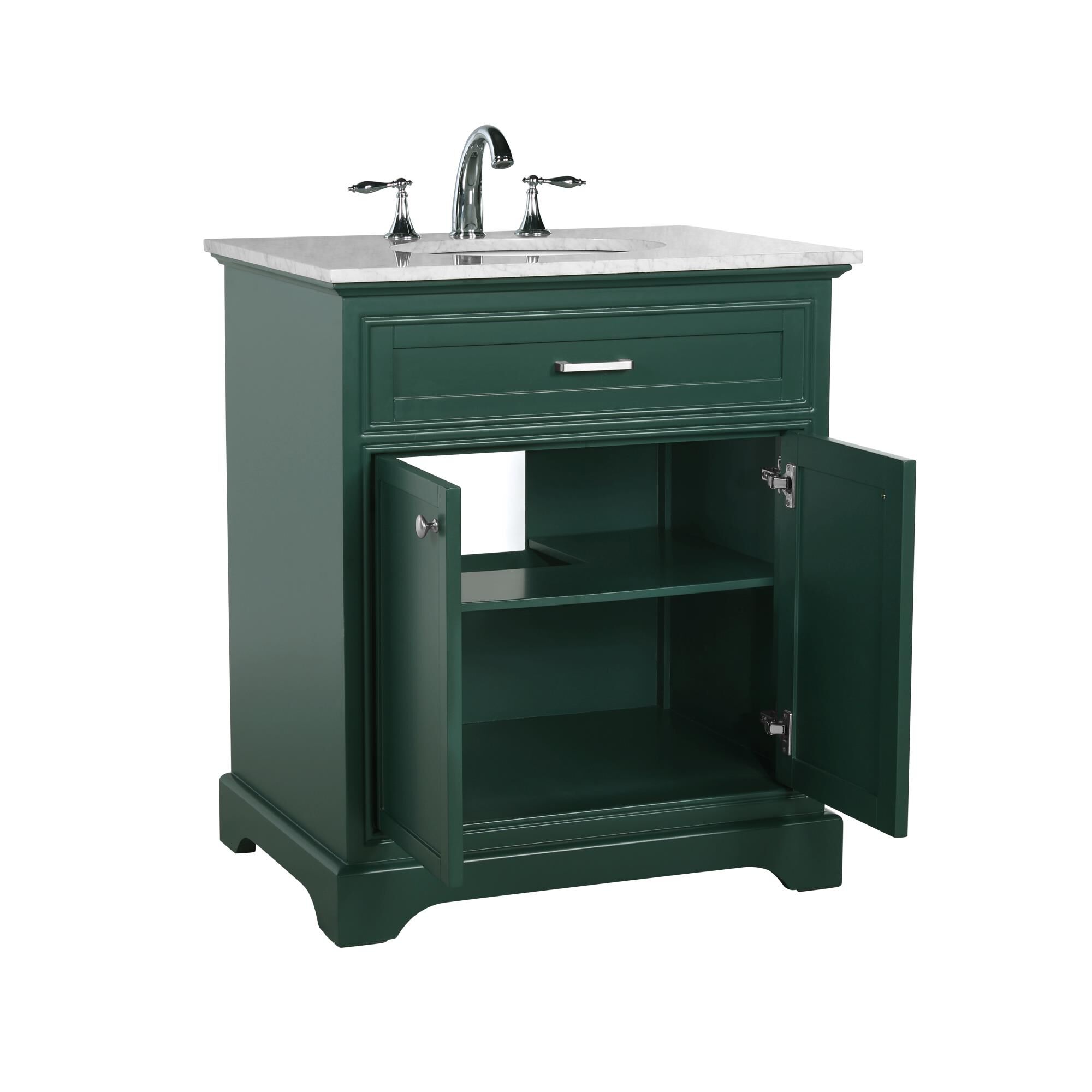 Shown in Green finish