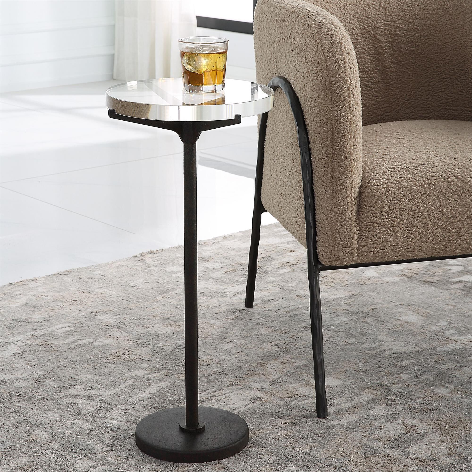 Forge 25 Inch Accent Table,