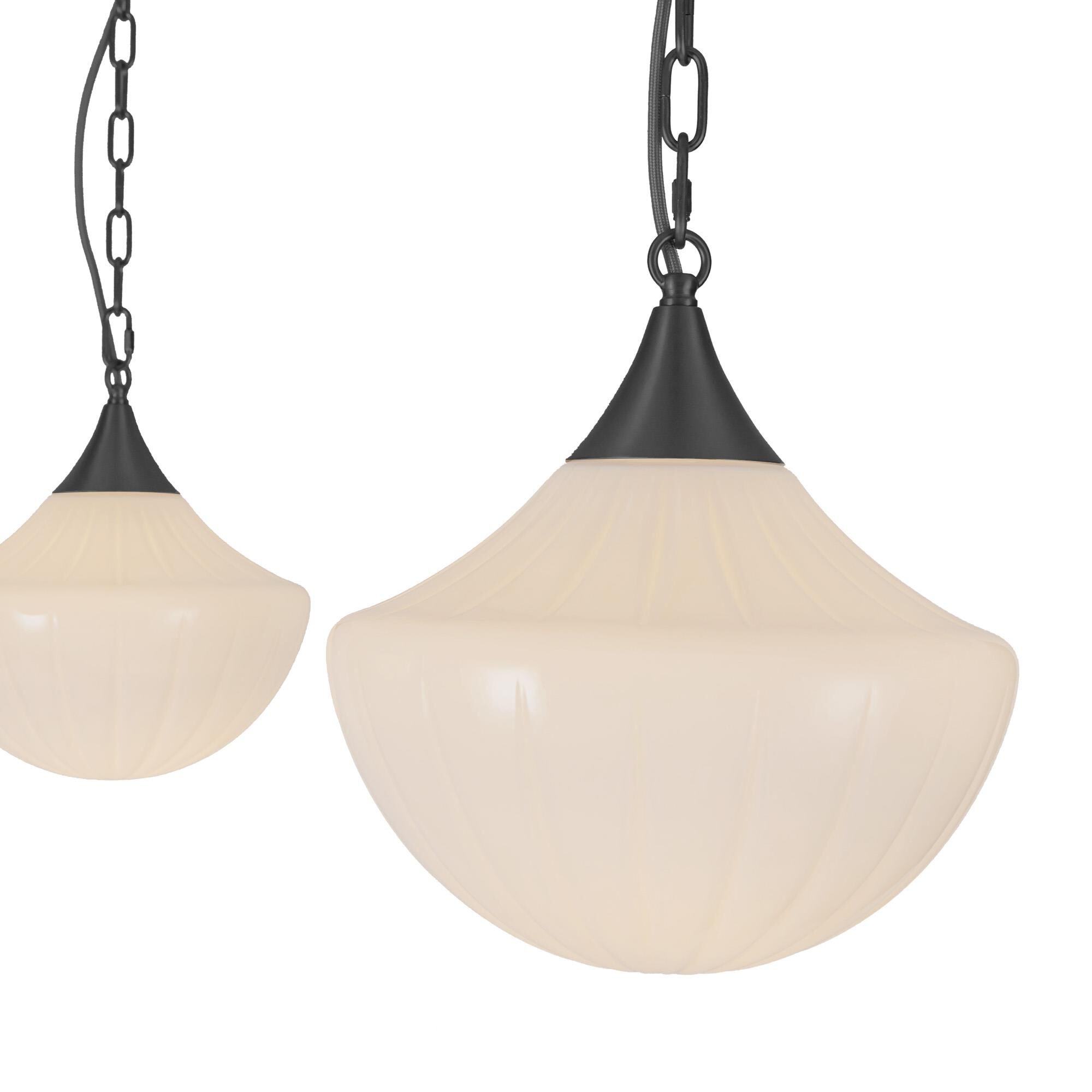 Peyton Fox Farrah 12 Inch 3 Light Multi Light Pendant,