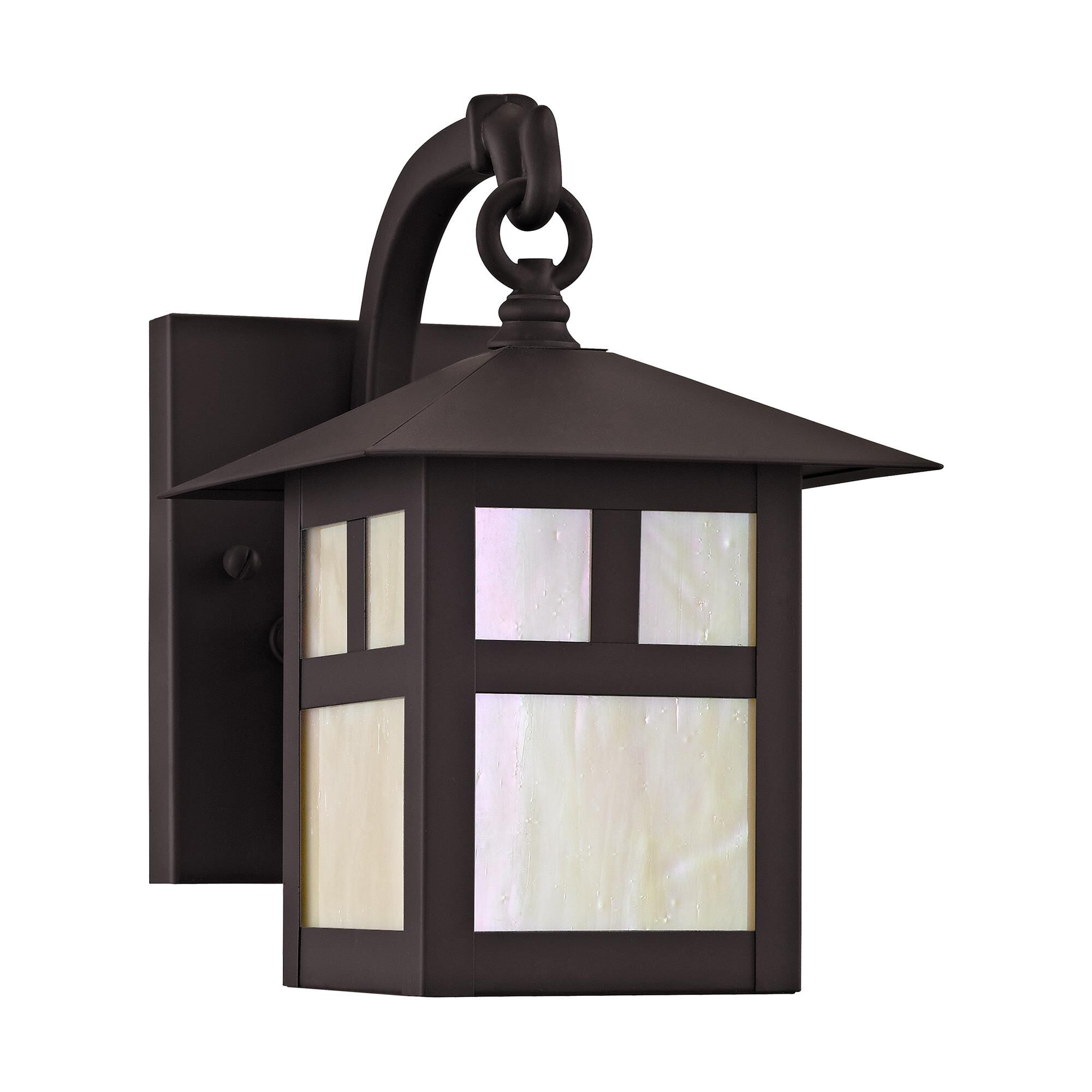 Livex Lighting Montclair Mission 8 Inch Tall Outdoor Wall Light