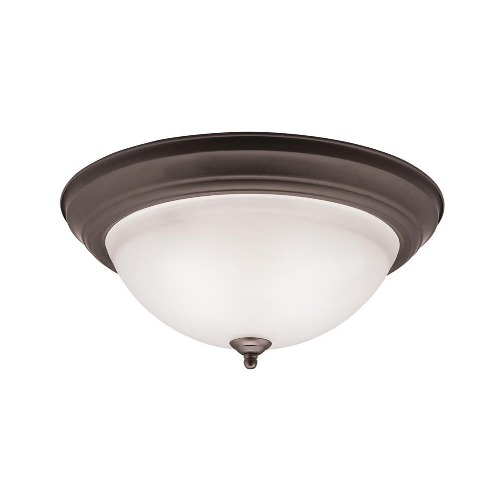 15 Inch 3 Light Flush Mount by Kichler Lighting