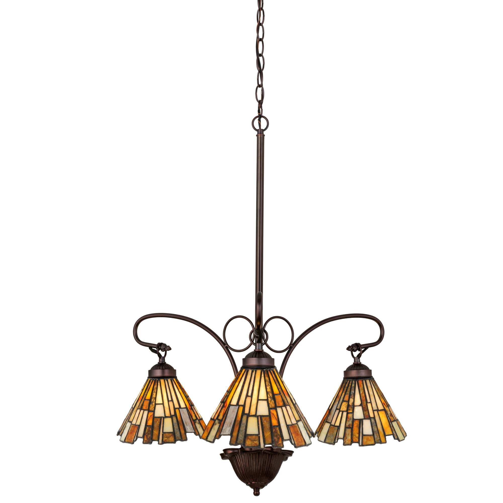 Jadestone Delta 24 Inch 3 Light Chandelier by Meyda Lighting