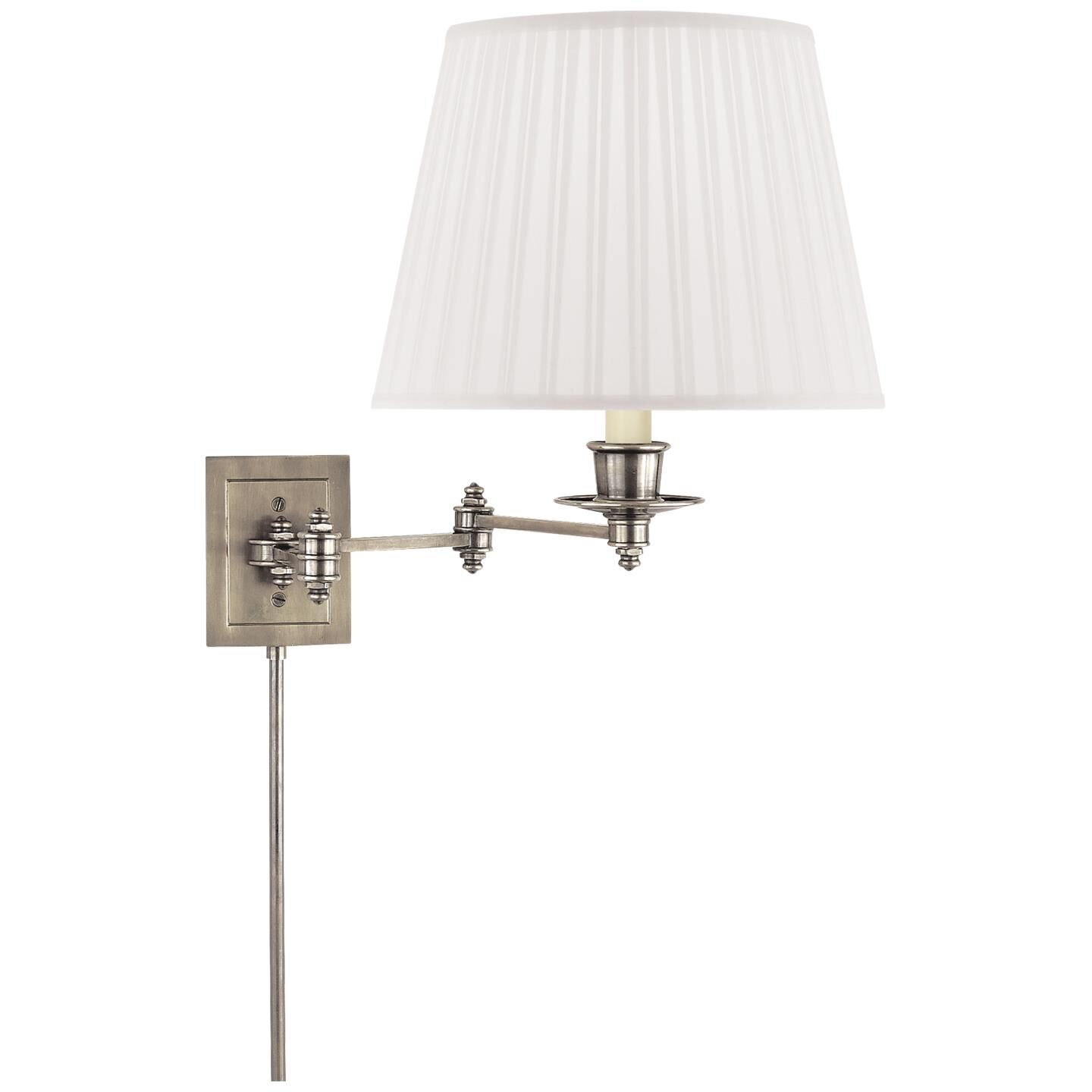 Swing Arm Sconce Wall Swing Lamp by Visual Comfort Signature Collection