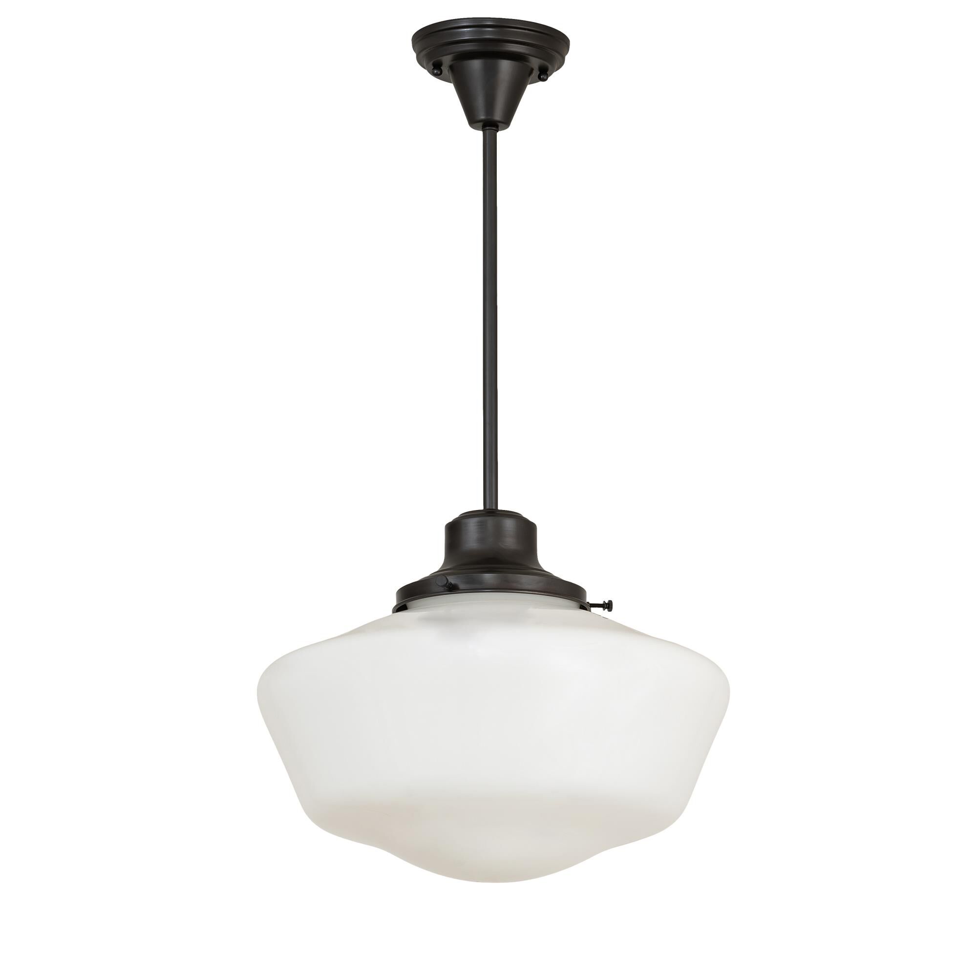 Meyda Lighting Revival Schoolhouse 16 Inch Large Pendant