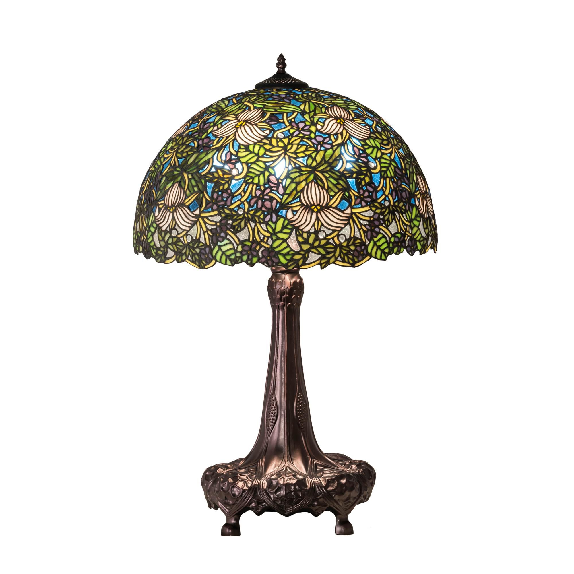 Trillium & Violet 31 Inch Table Lamp by Meyda Lighting