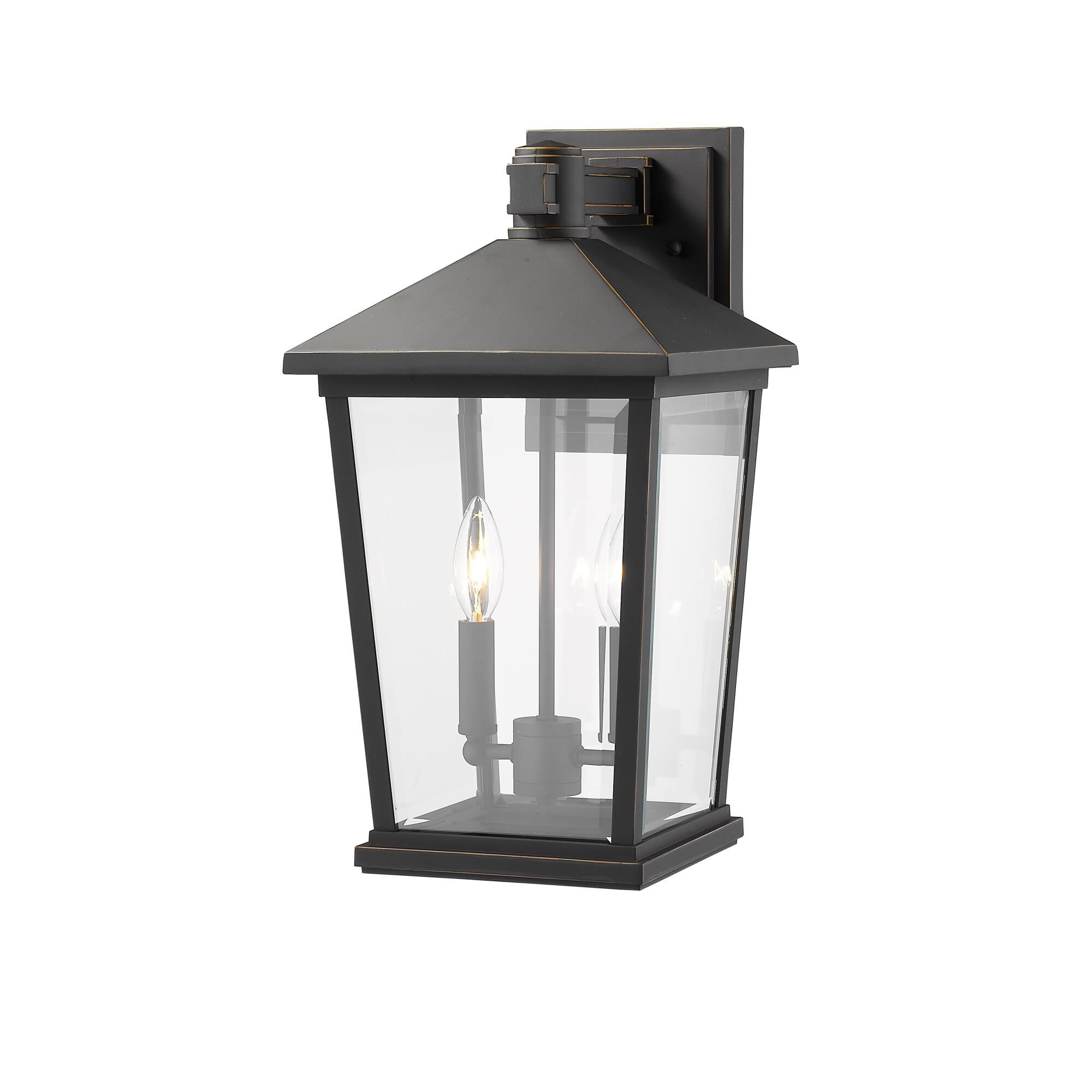 Beacon 17 Inch Tall 2 Light Outdoor Wall Light by Z-Lite