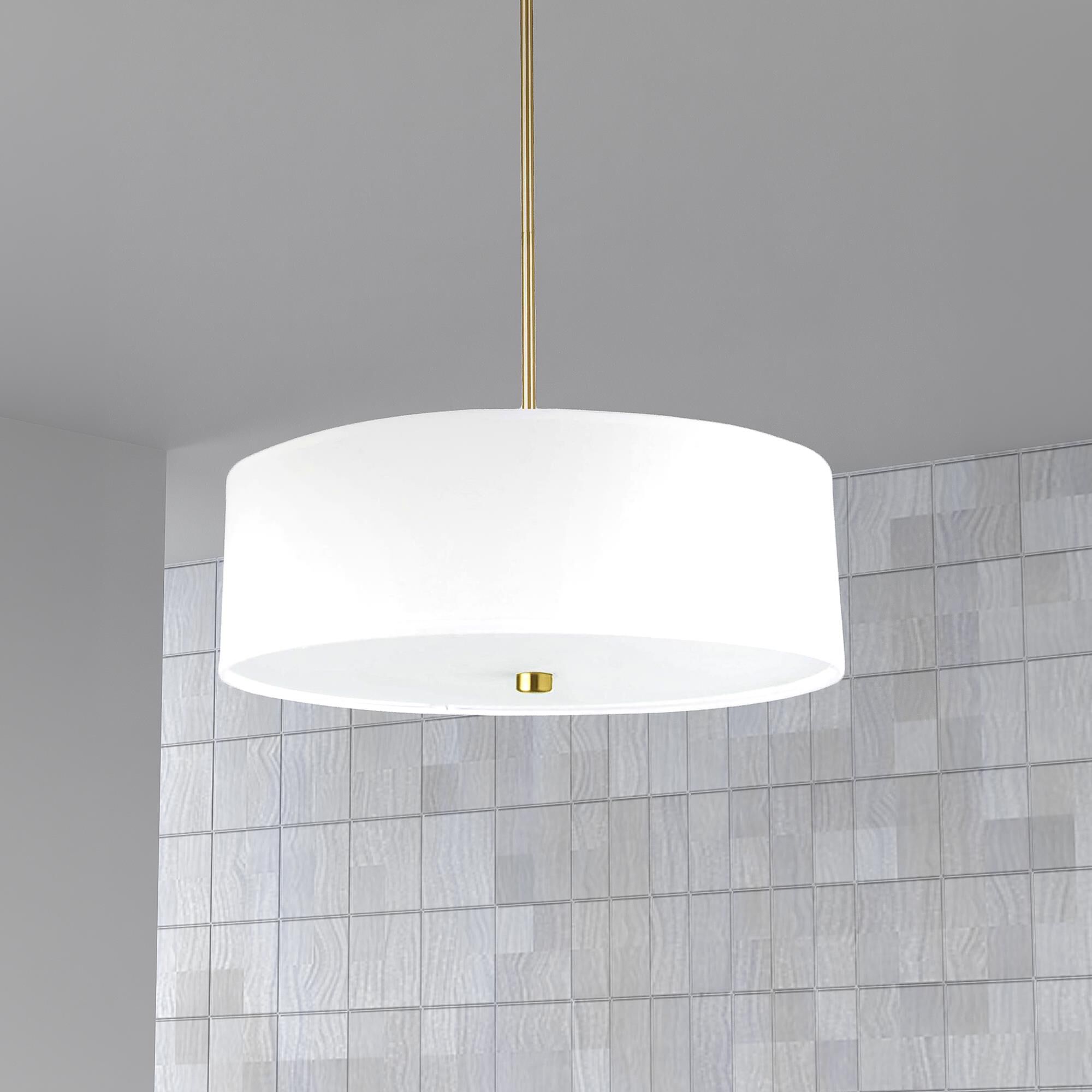 Everly 20 Inch Large Pendant by Dainolite
