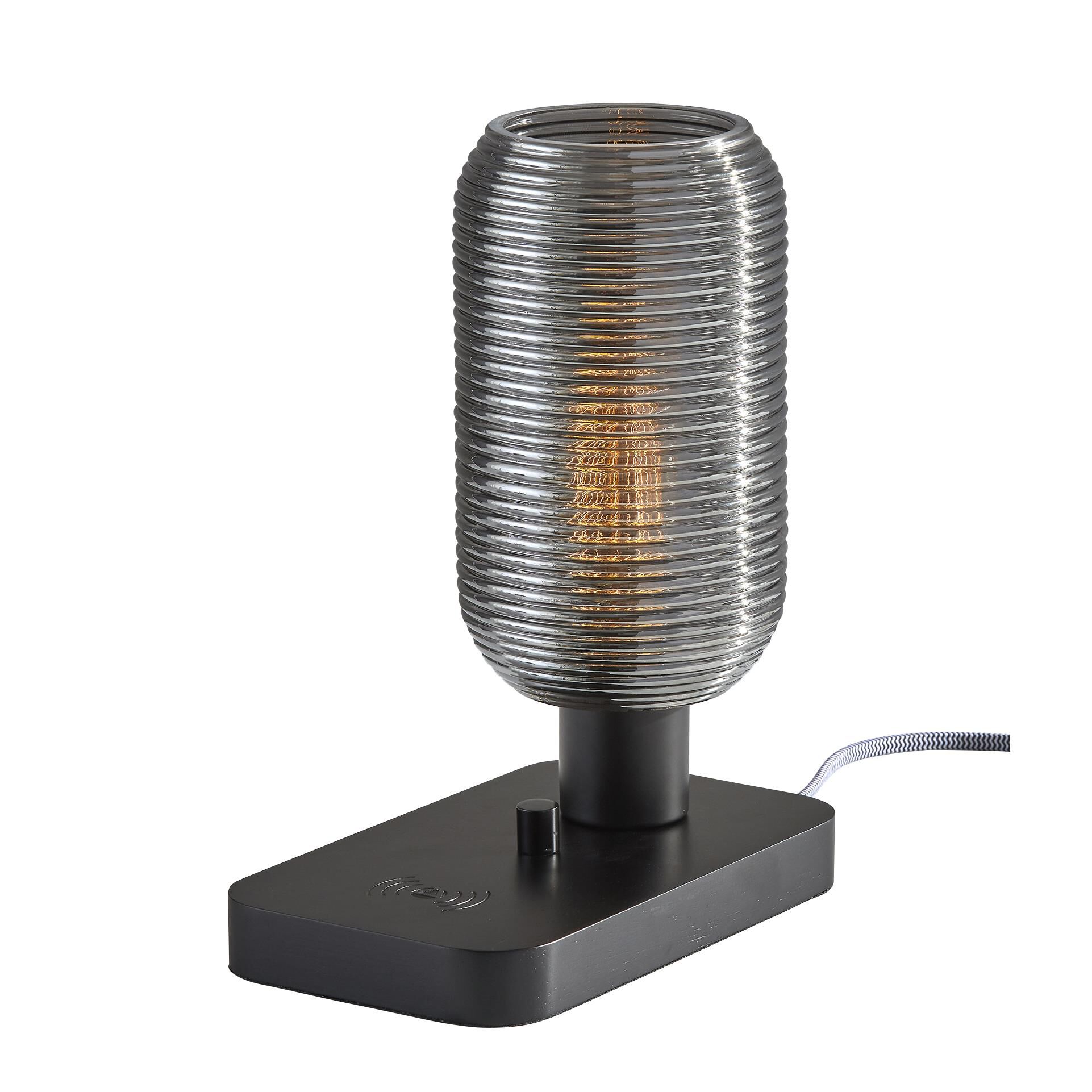 Shown in Black Rubberwood & Black Metal finish