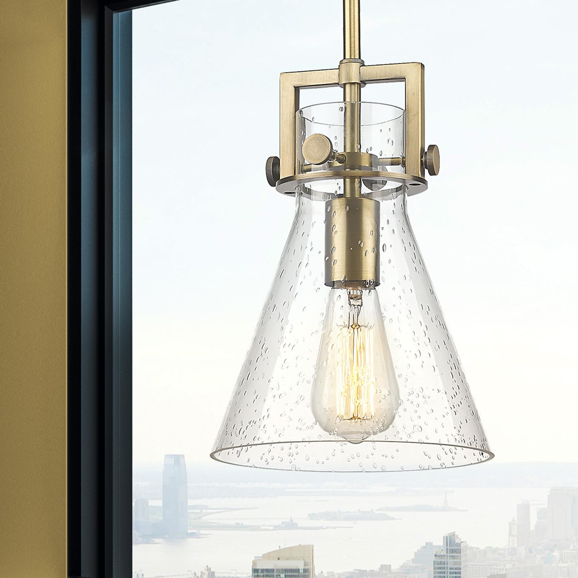 Bruno Marashlian Newton Cone 8 Inch Mini Pendant by Innovations Lighting