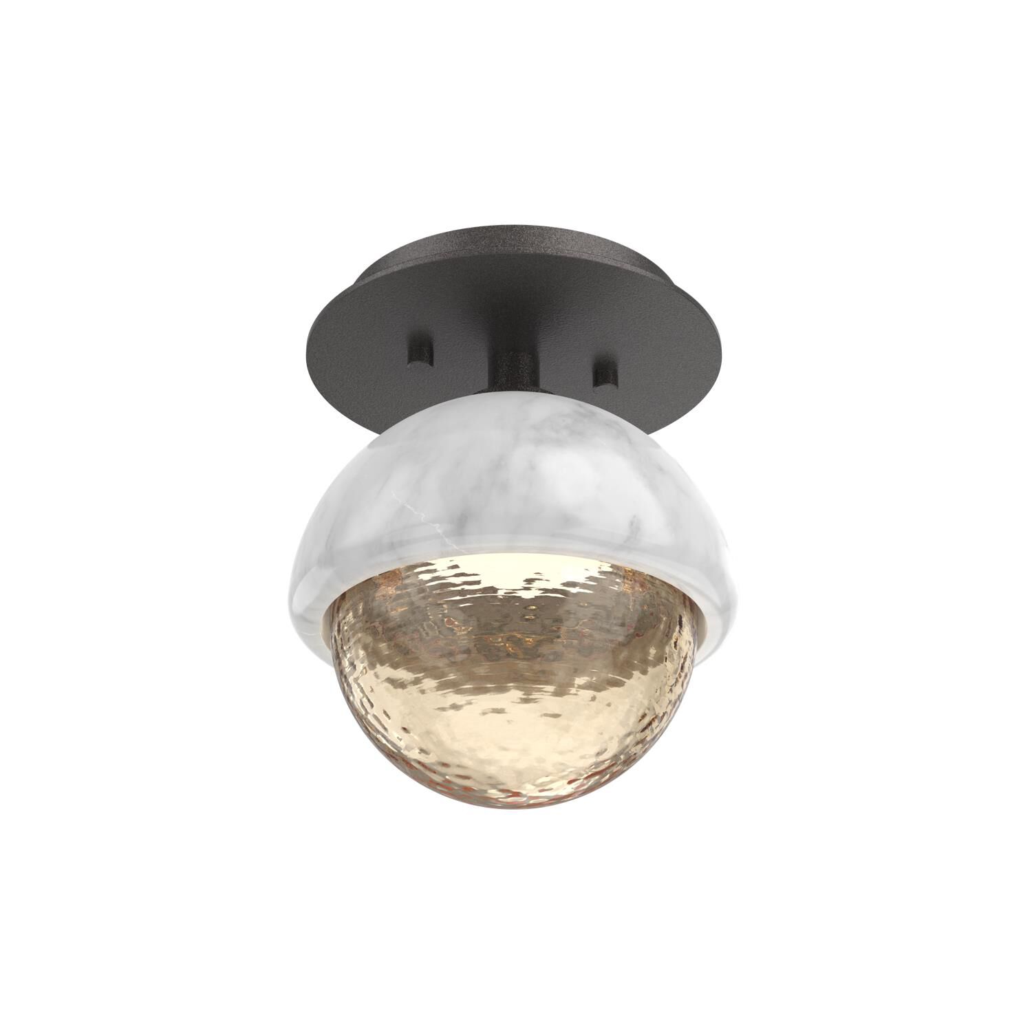Levi Wilson Cabochon 6 Inch Flush Mount by Hammerton Studio