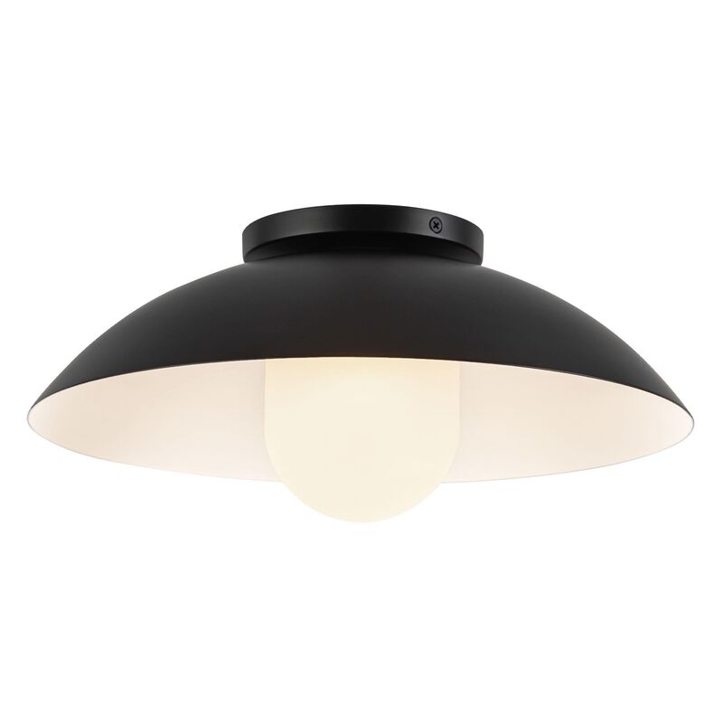 Ryan Pauly Umbra 14 Inch Semi Flush Mount by Kuzco