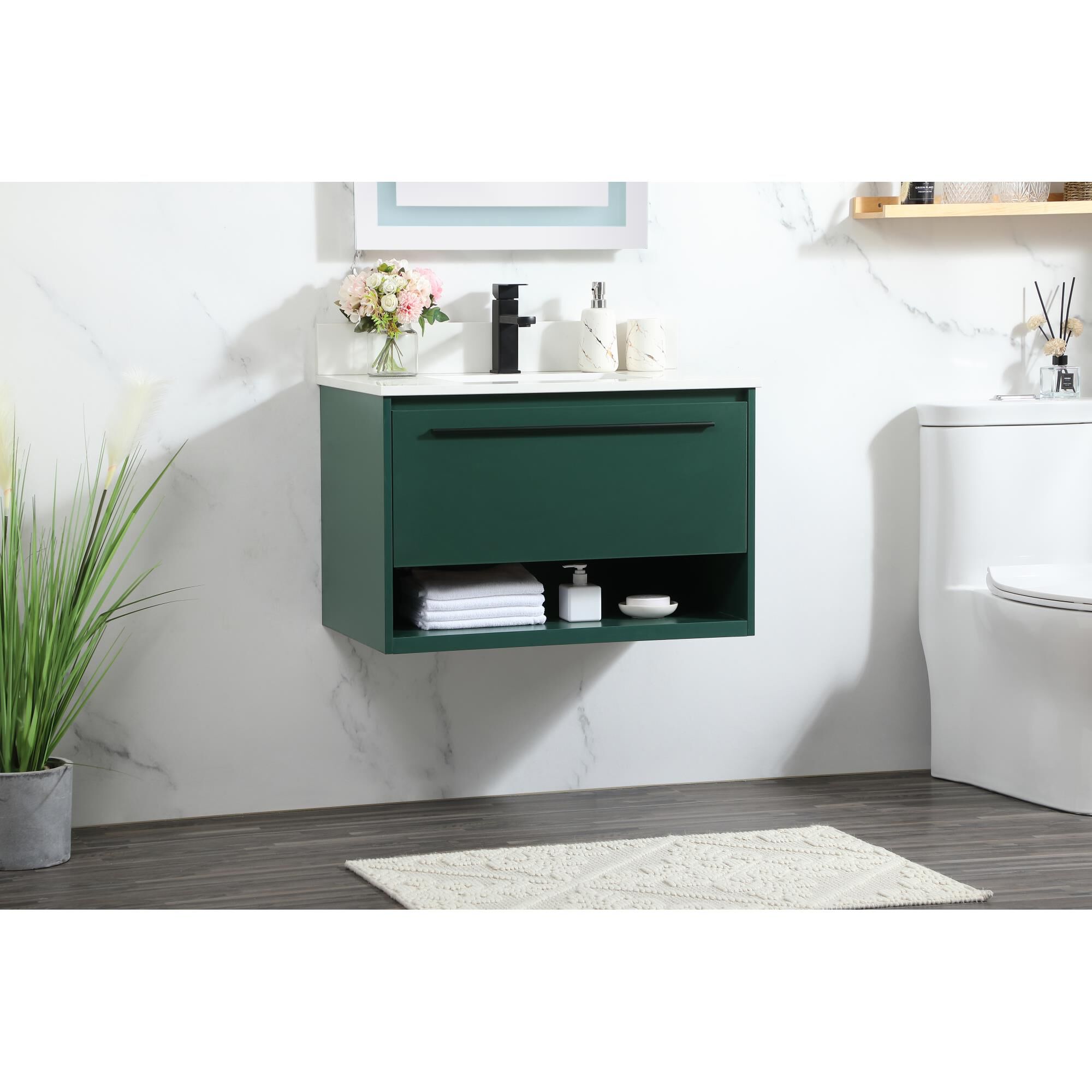 Shown in Green finish