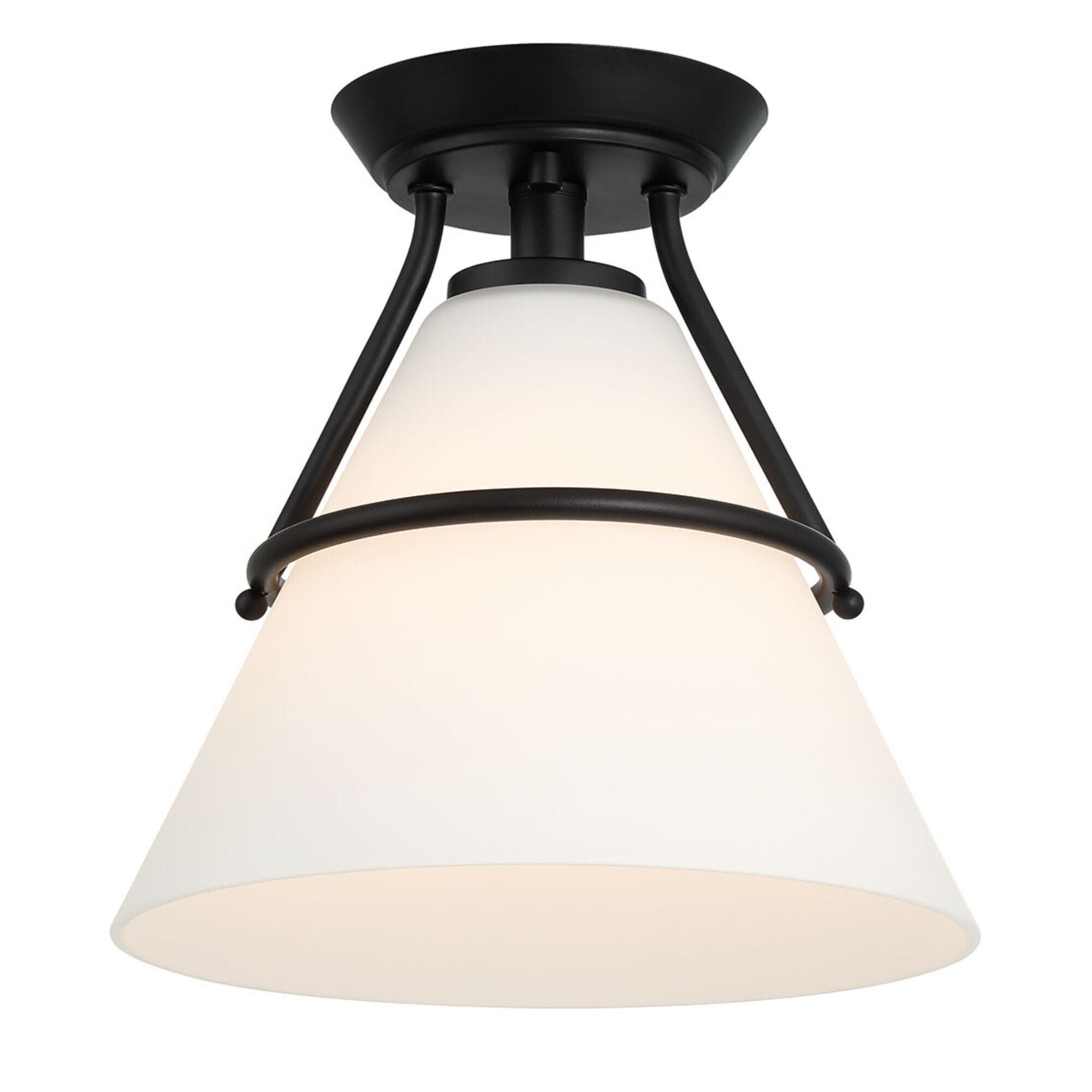 10 Inch Semi Flush Mount,