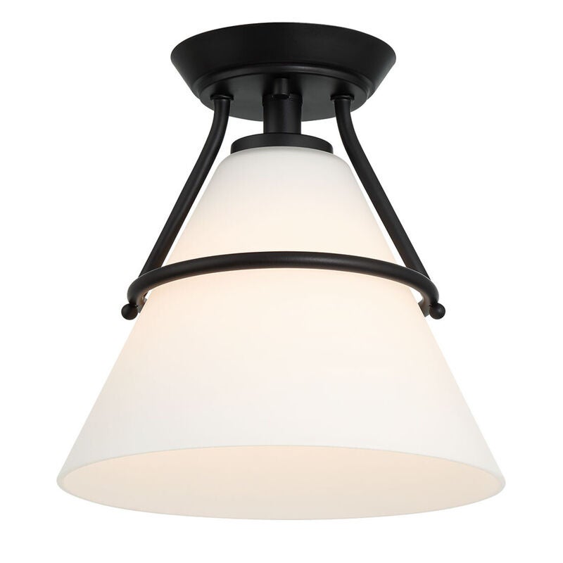 10 Inch Semi Flush Mount by Meridian Lighting