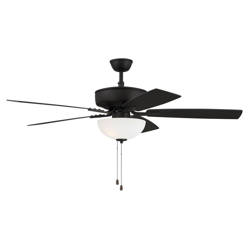 Pro Plus 52 Inch Ceiling Fan with Light Kit by Craftmade