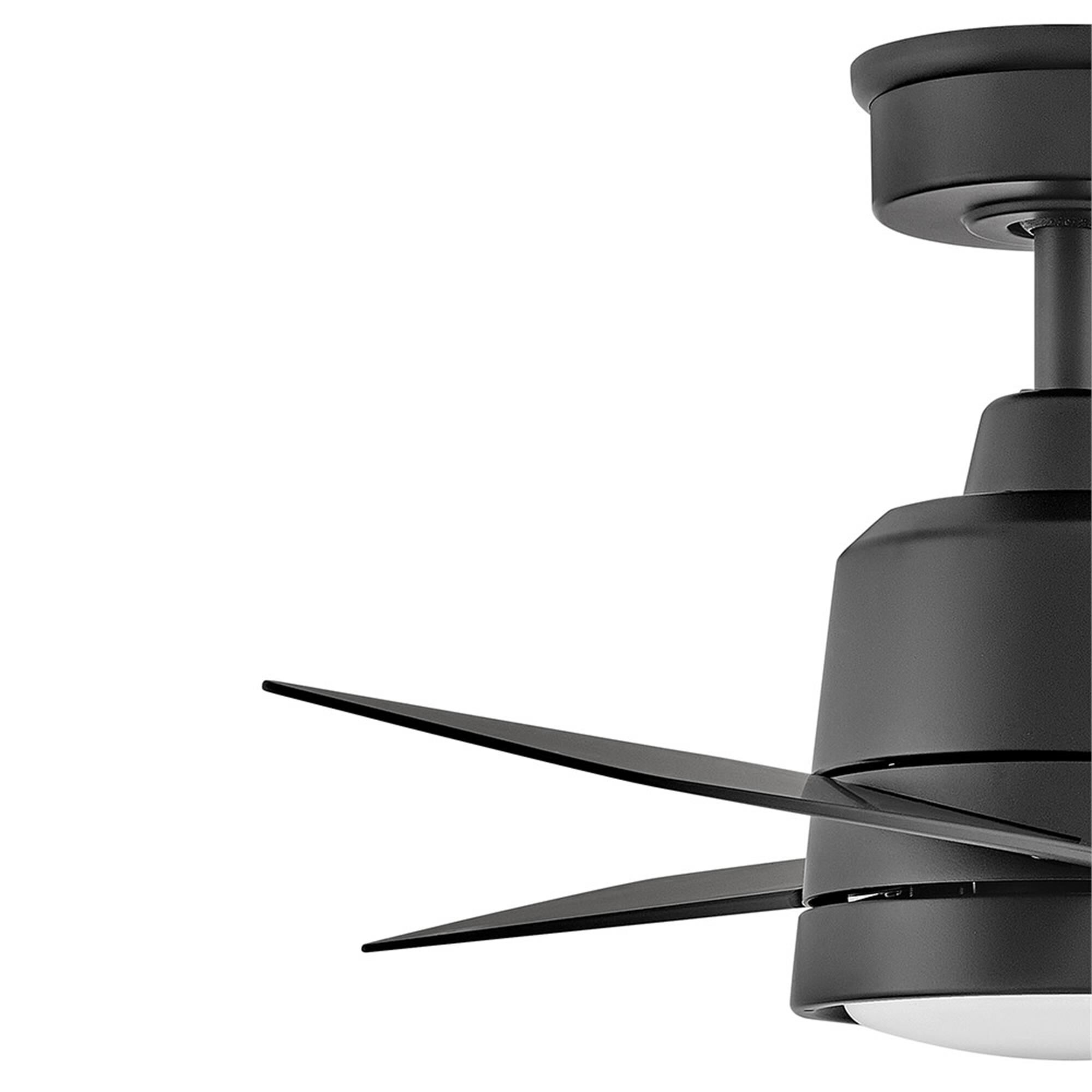 Shown in Matte Black finish and White Frosted glass