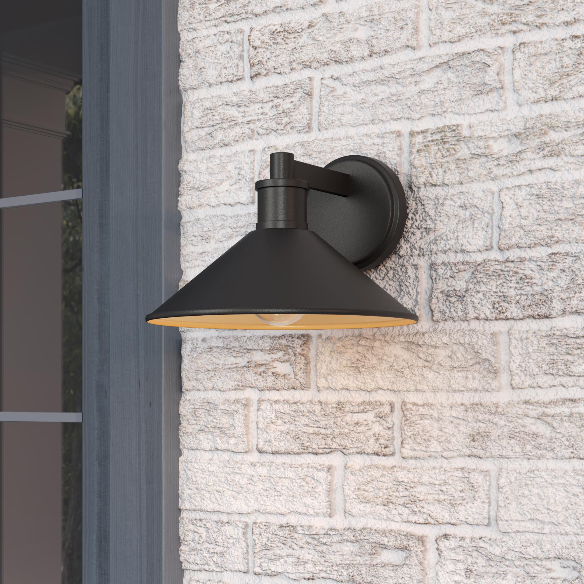 Shown in Powder Coated Black finish